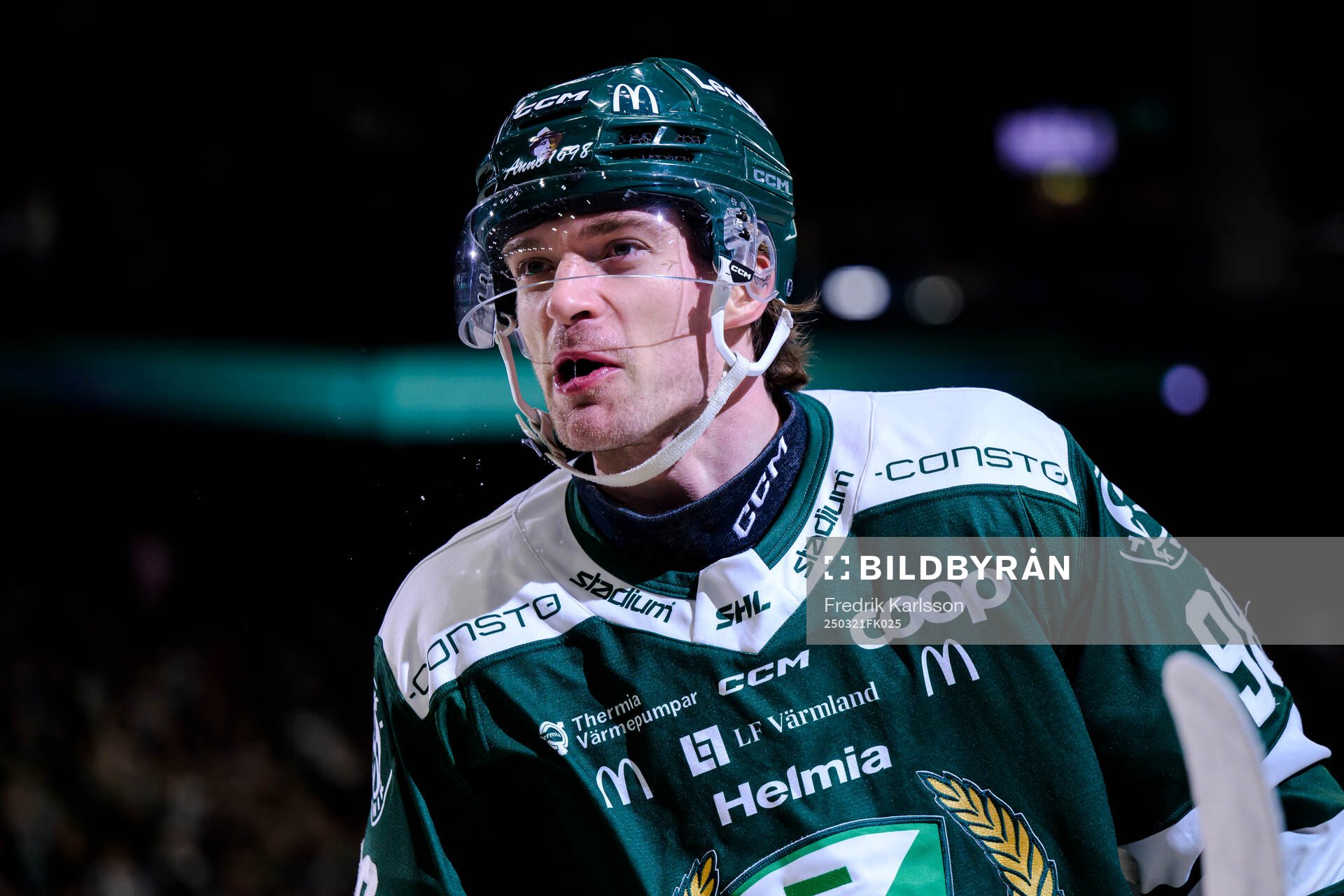 Färjestads Marian Studenic jublar