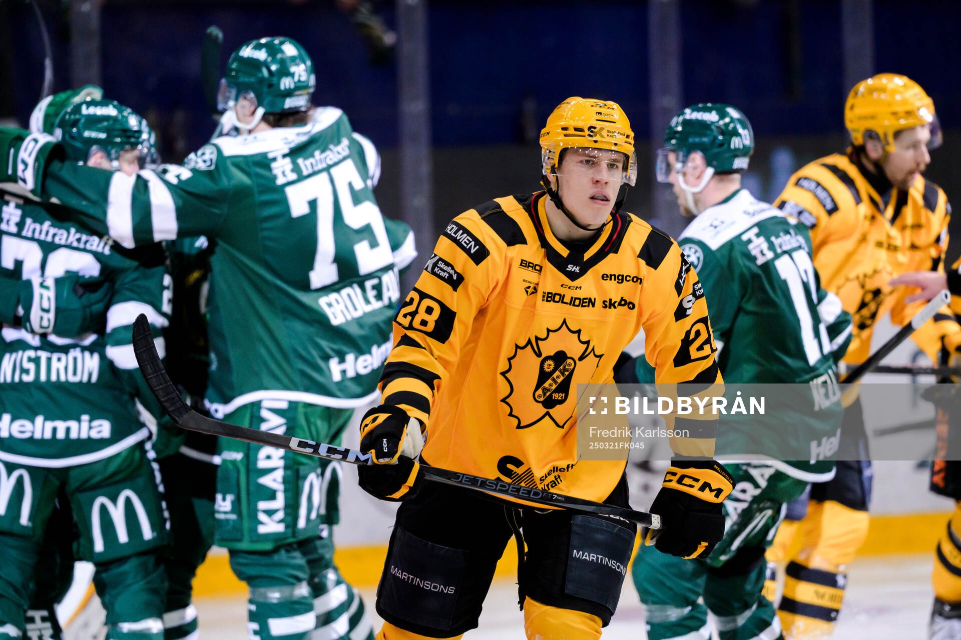 Skellefteås Michael Brandsegg-Nygård deppar