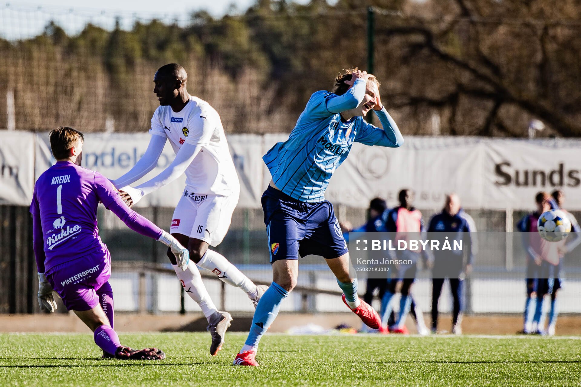Djurgårdens August Priske Flyger deppar