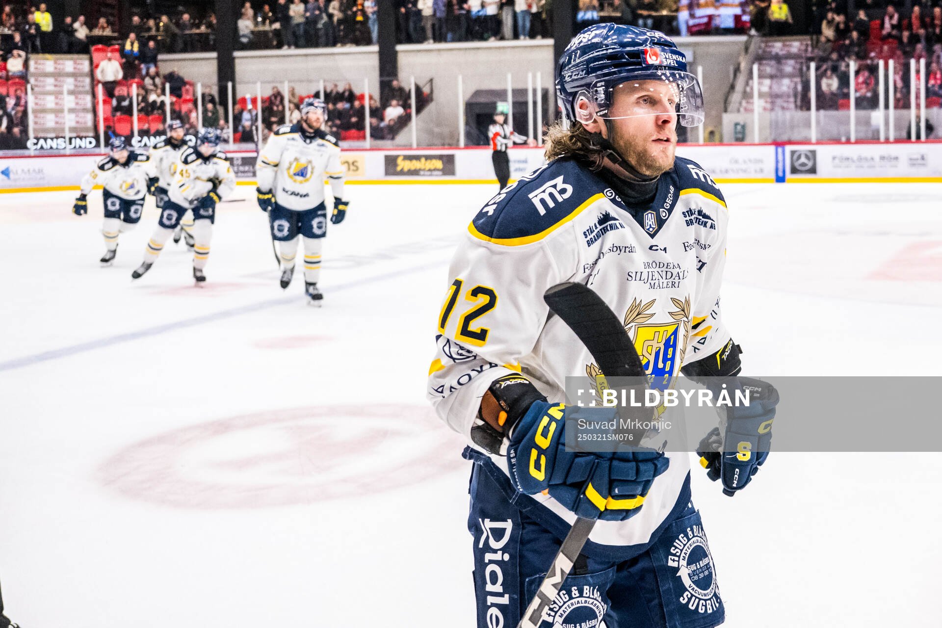 Södertäljes Nicolai Meyer jublar