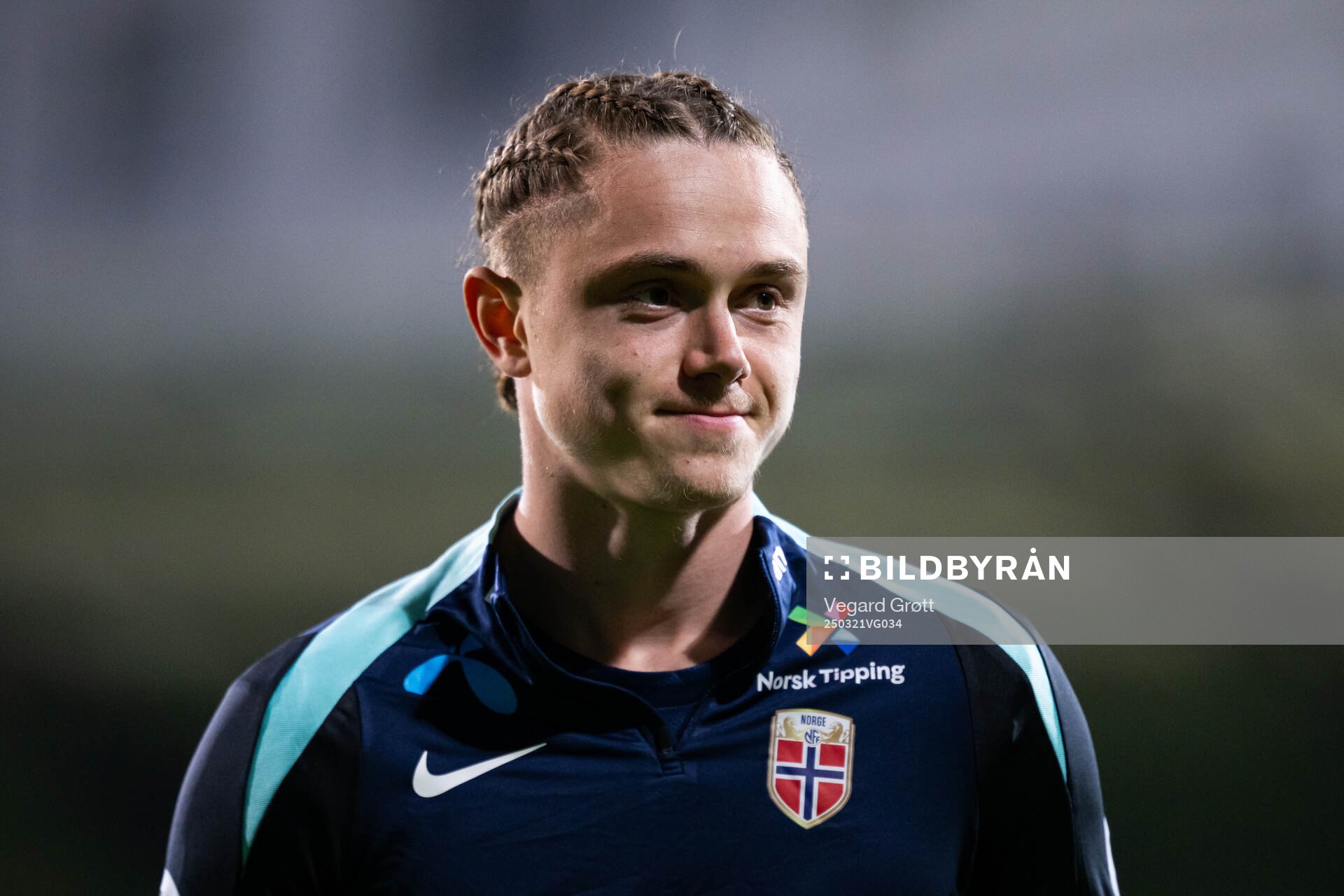 Thelo Aasgaard of the Norwegian national football team