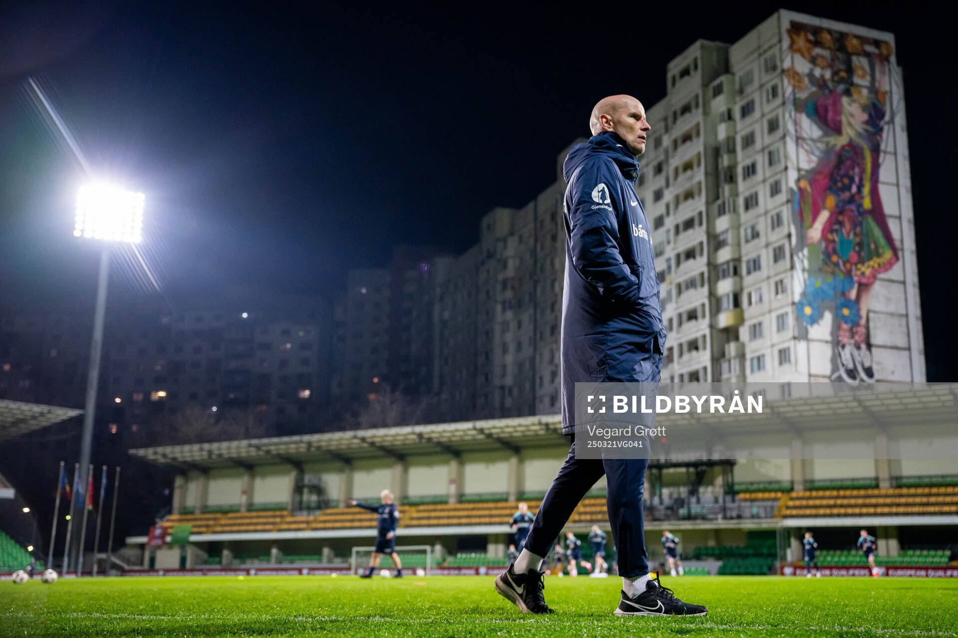 Ståle Solbakken, head coach of the Norwegian national