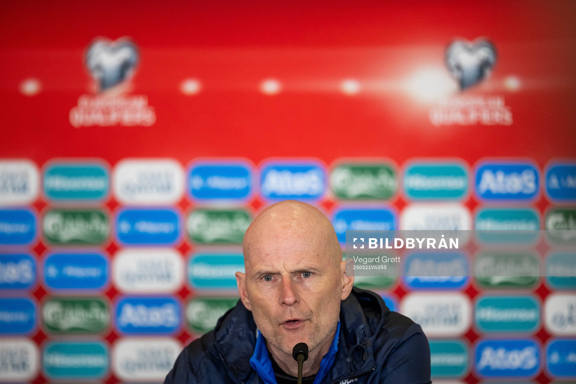Ståle Solbakken, head coach of the Norwegian national