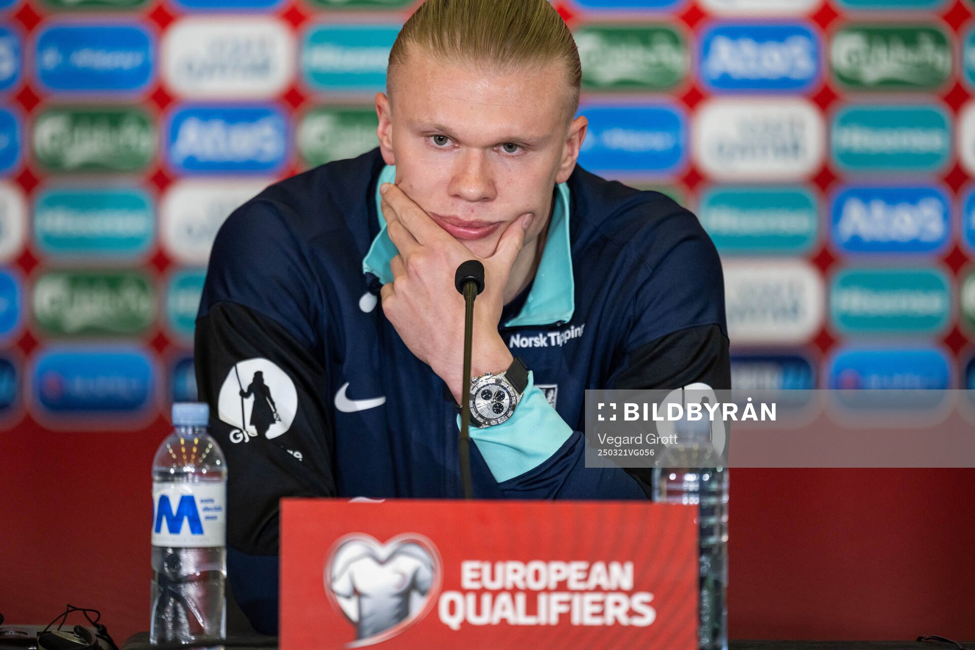 Erling Braut Haaland of the Norwegian national football team