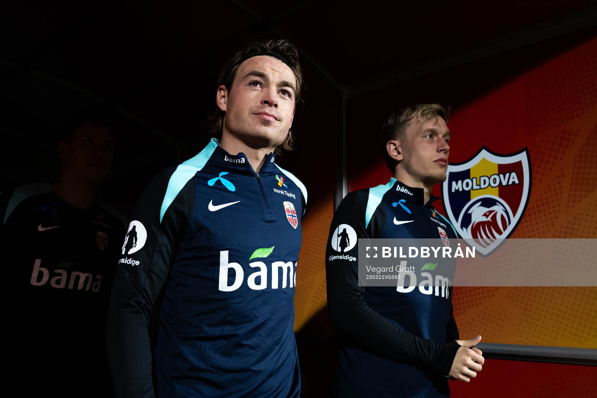 Patrick Berg and Marcus Holmgren Pedersen of the Norwegian