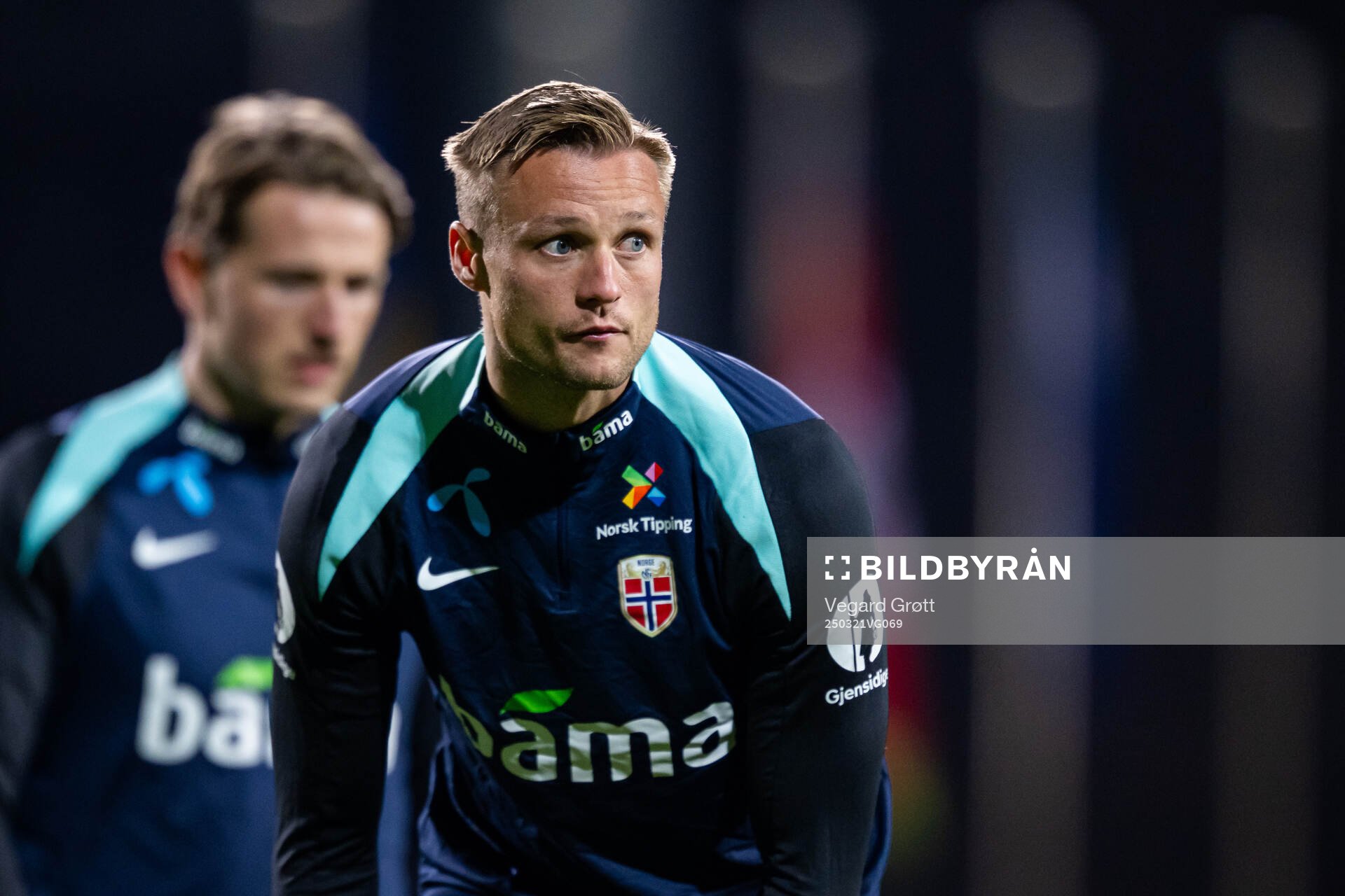 Stian Gregersen of the Norwegian national football team