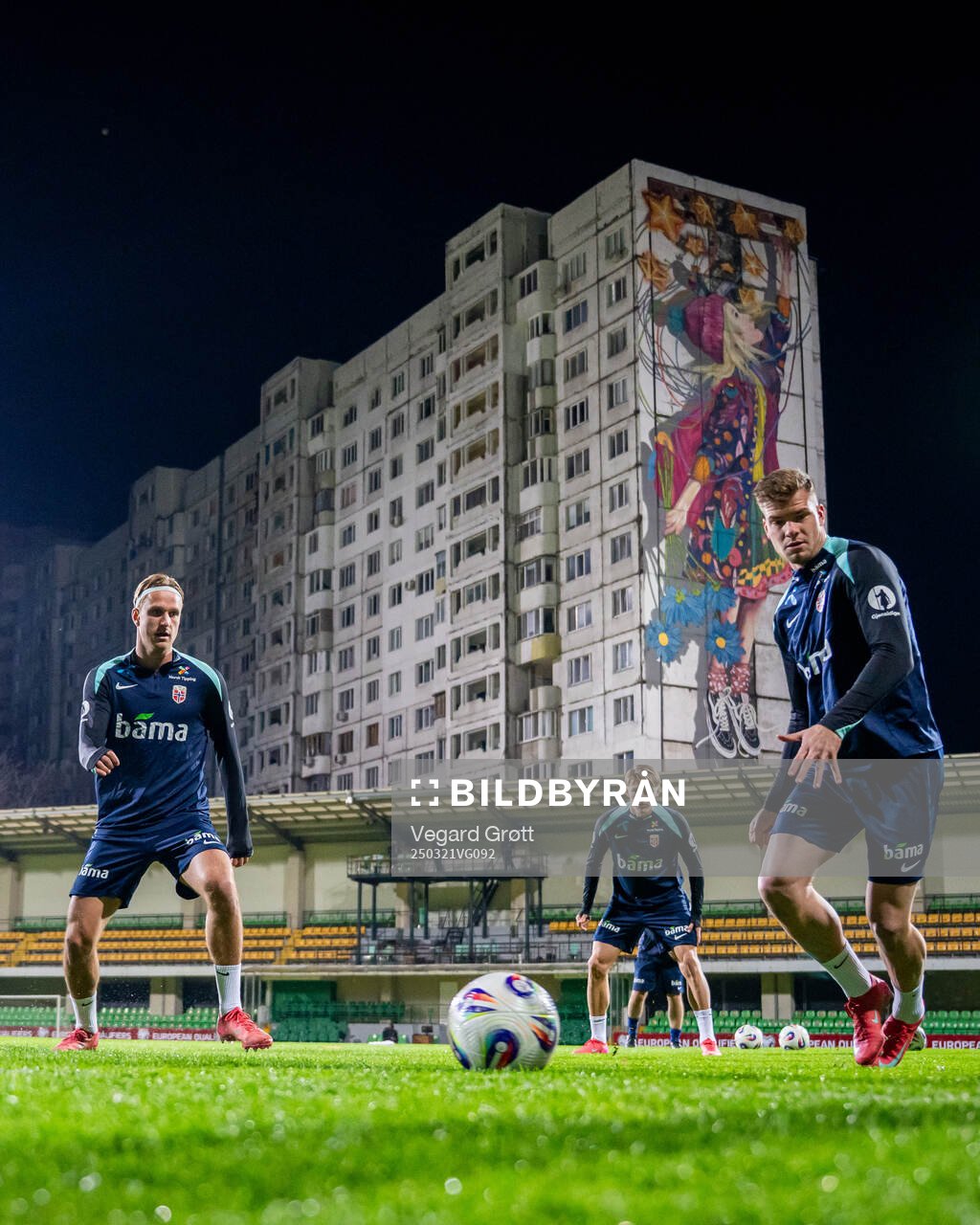 Erik Botheim, Martin Ødegaard and Alexander Sørloth of