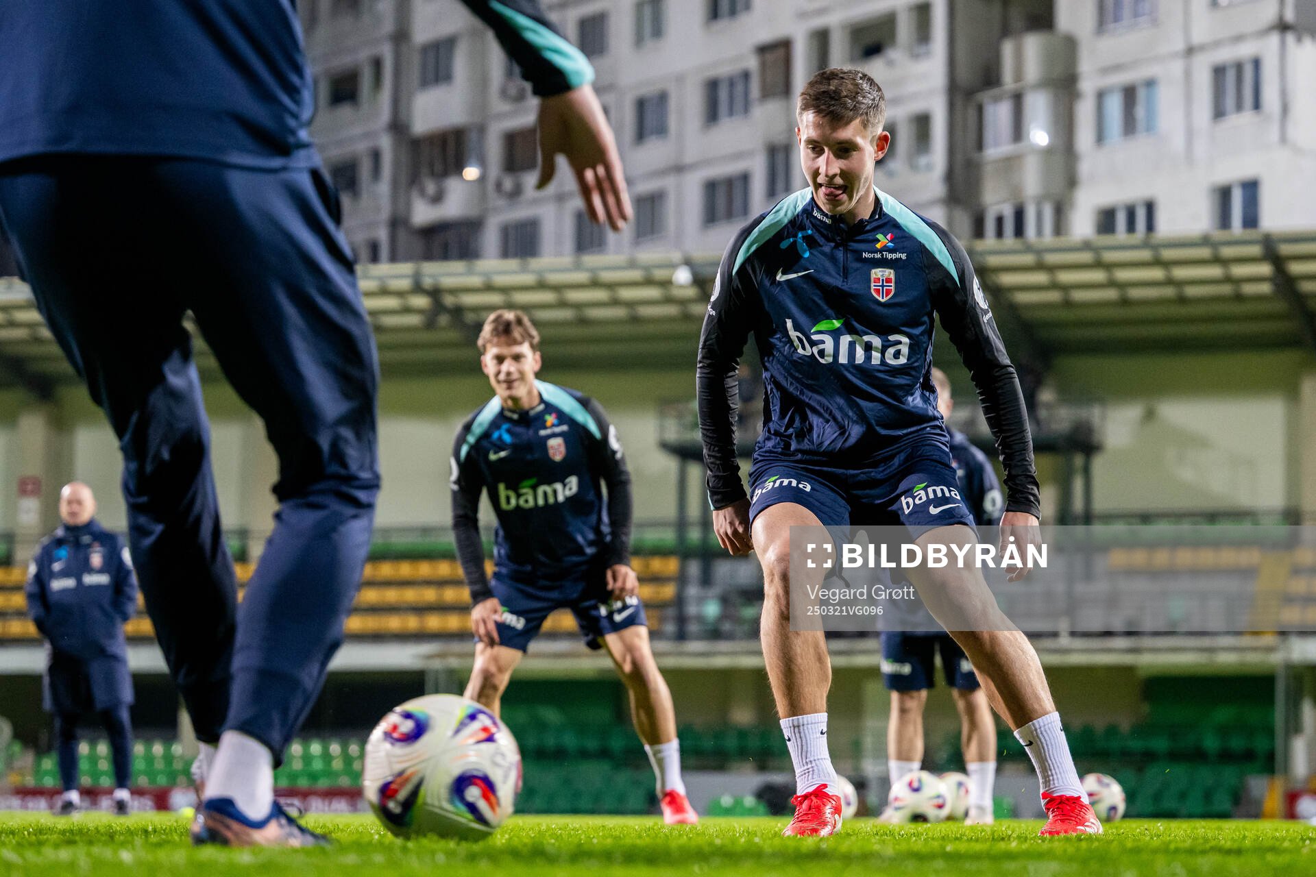 Lasse Berg Johnsen of the Norwegian national football team