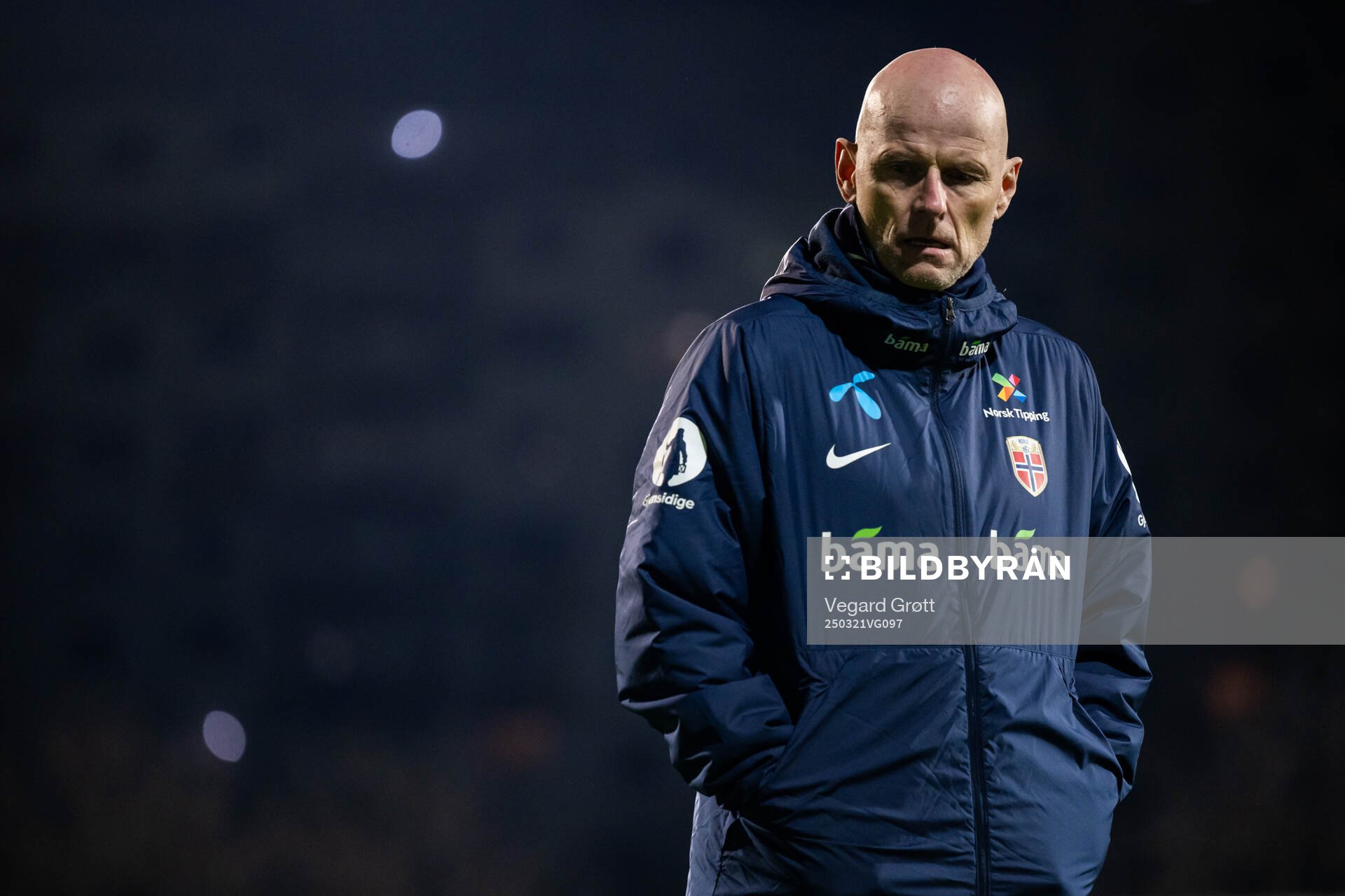 Ståle Solbakken, head coach of the Norwegian national