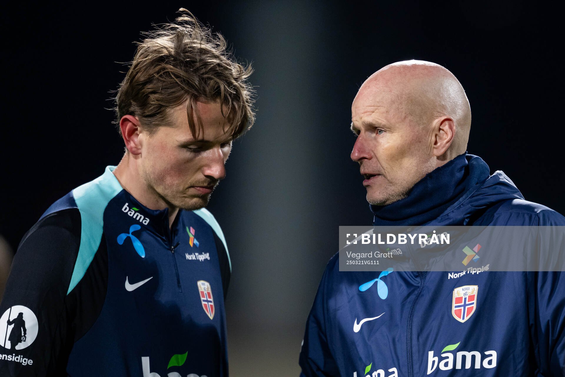 Ståle Solbakken, head coach of the Norwegian national