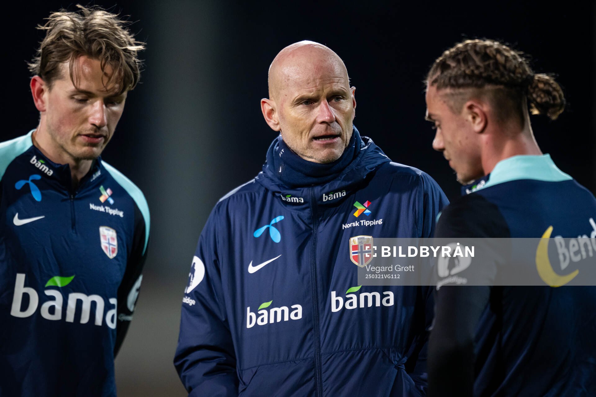 Ståle Solbakken, head coach of the Norwegian national