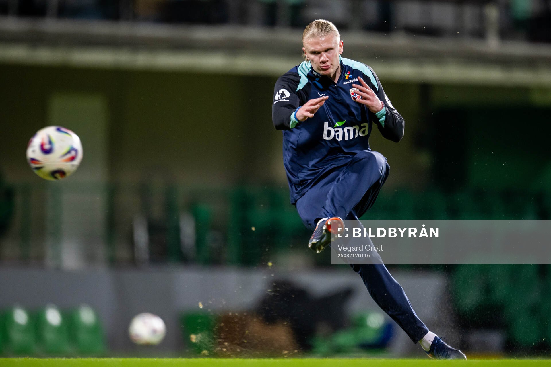 Erling Braut Haaland of the Norwegian national football team
