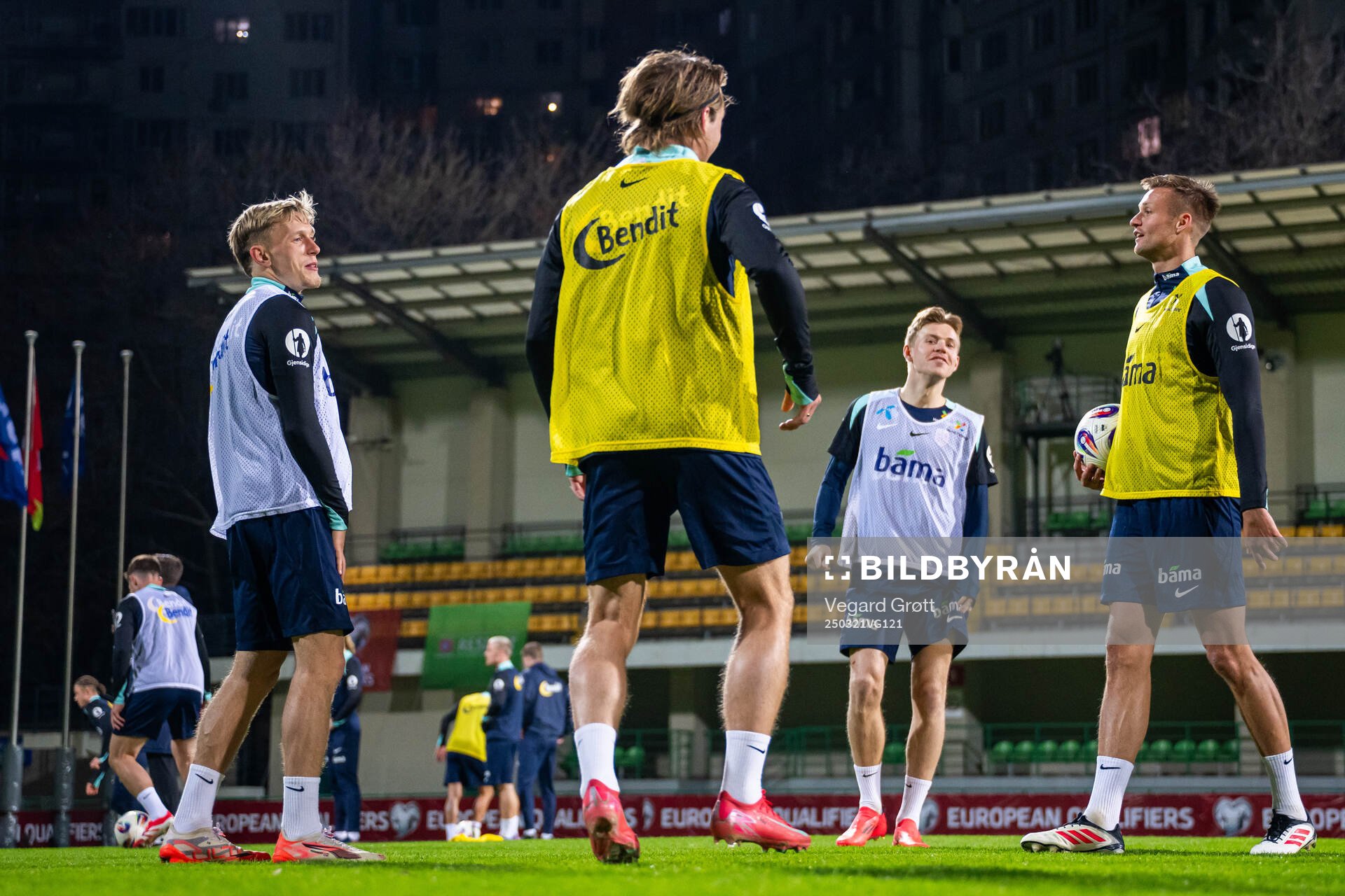 Marcus Holmgren Pedersen, Jens Petter Hauge and Stian