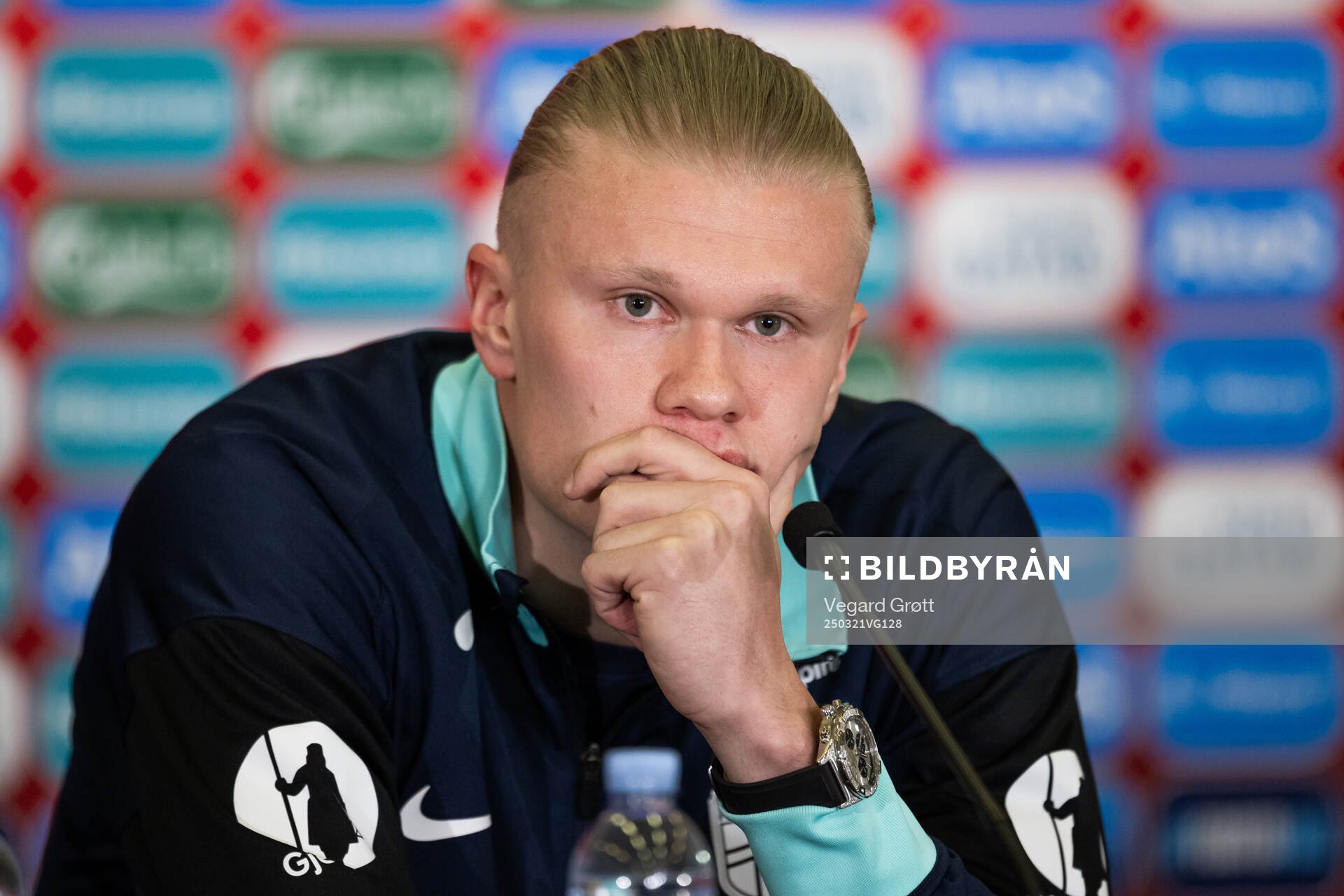 Erling Braut Haaland of the Norwegian national football team