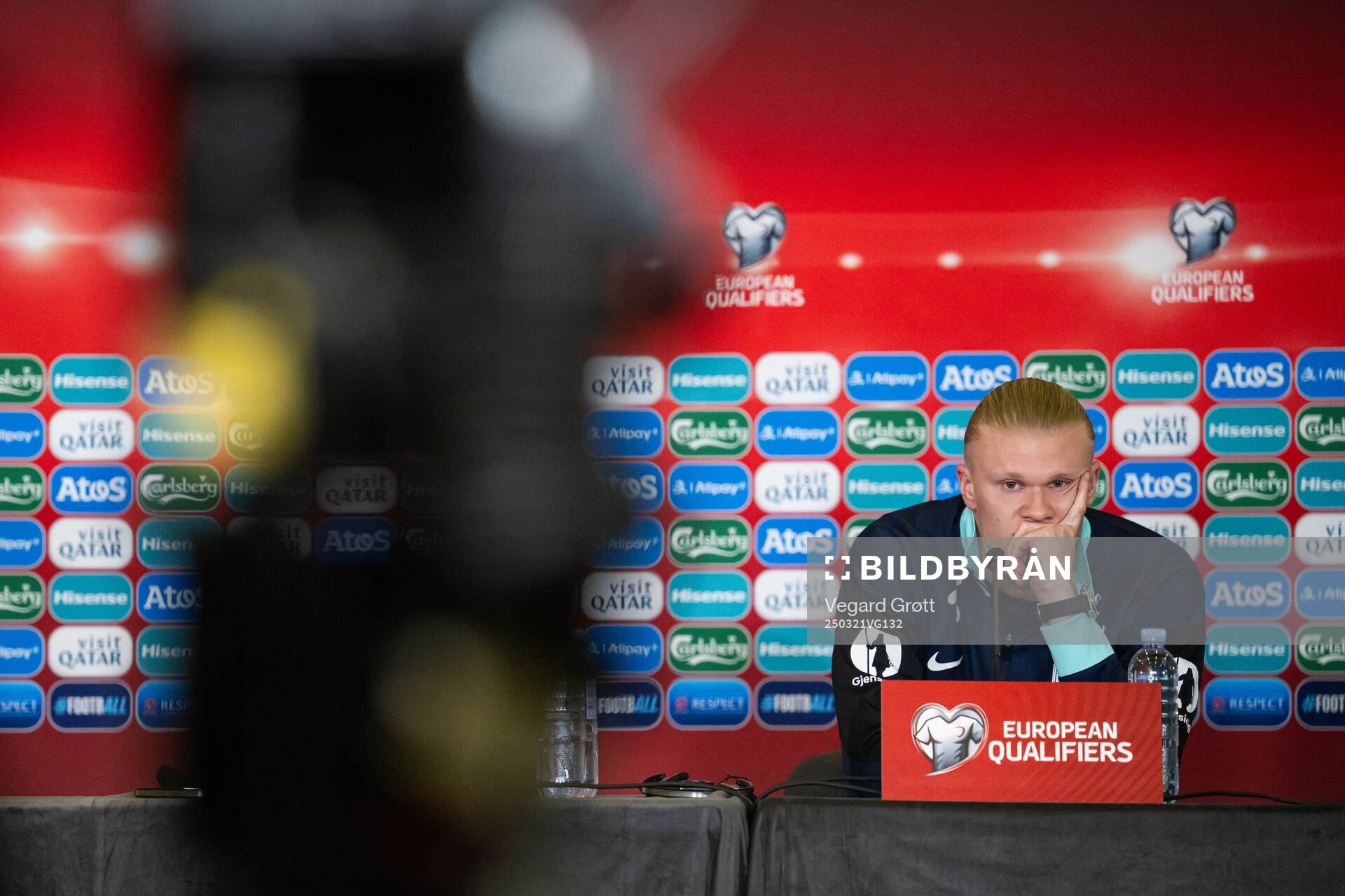 Erling Braut Haaland of the Norwegian national football team