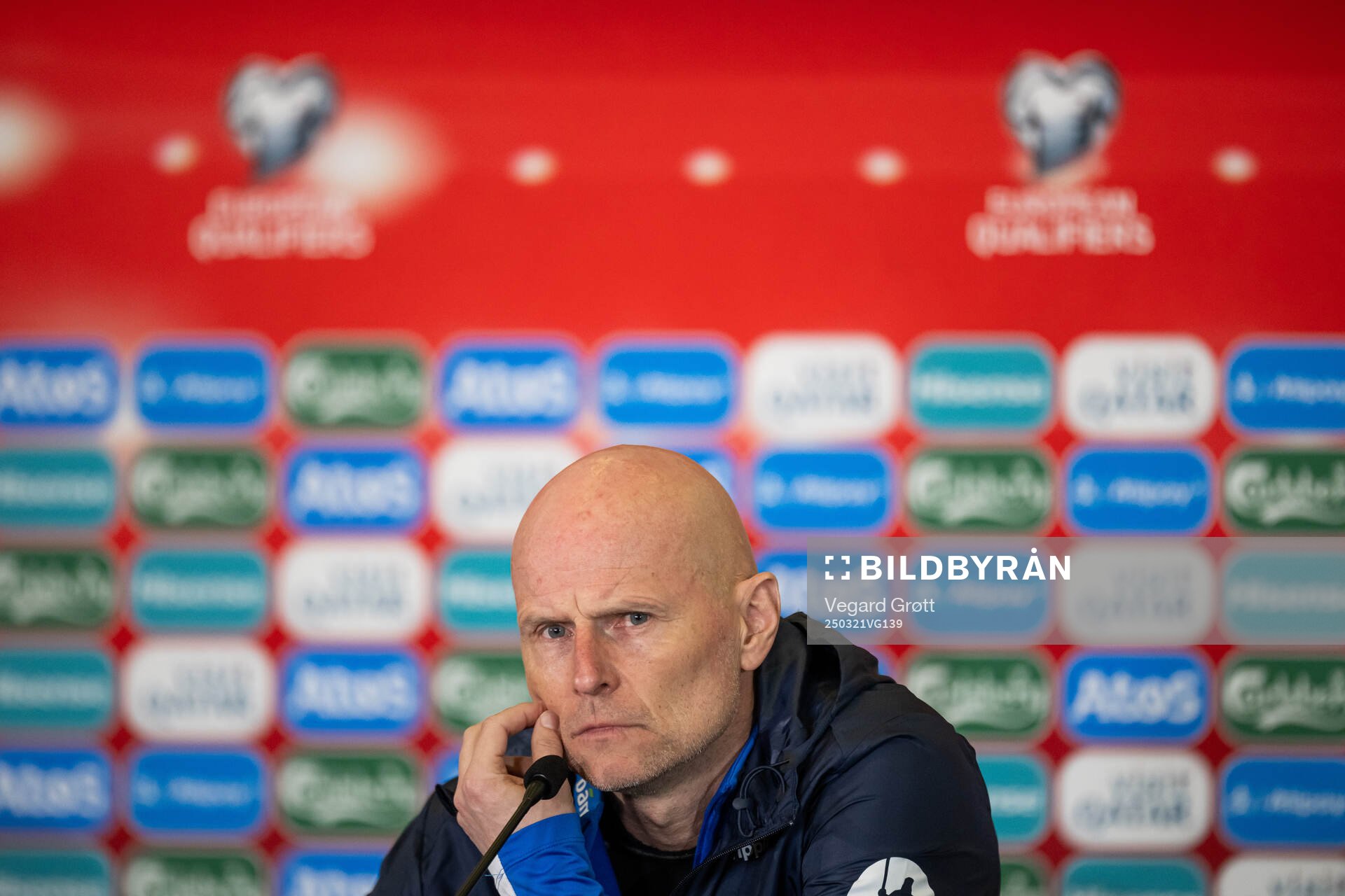 Ståle Solbakken, head coach of the Norwegian national