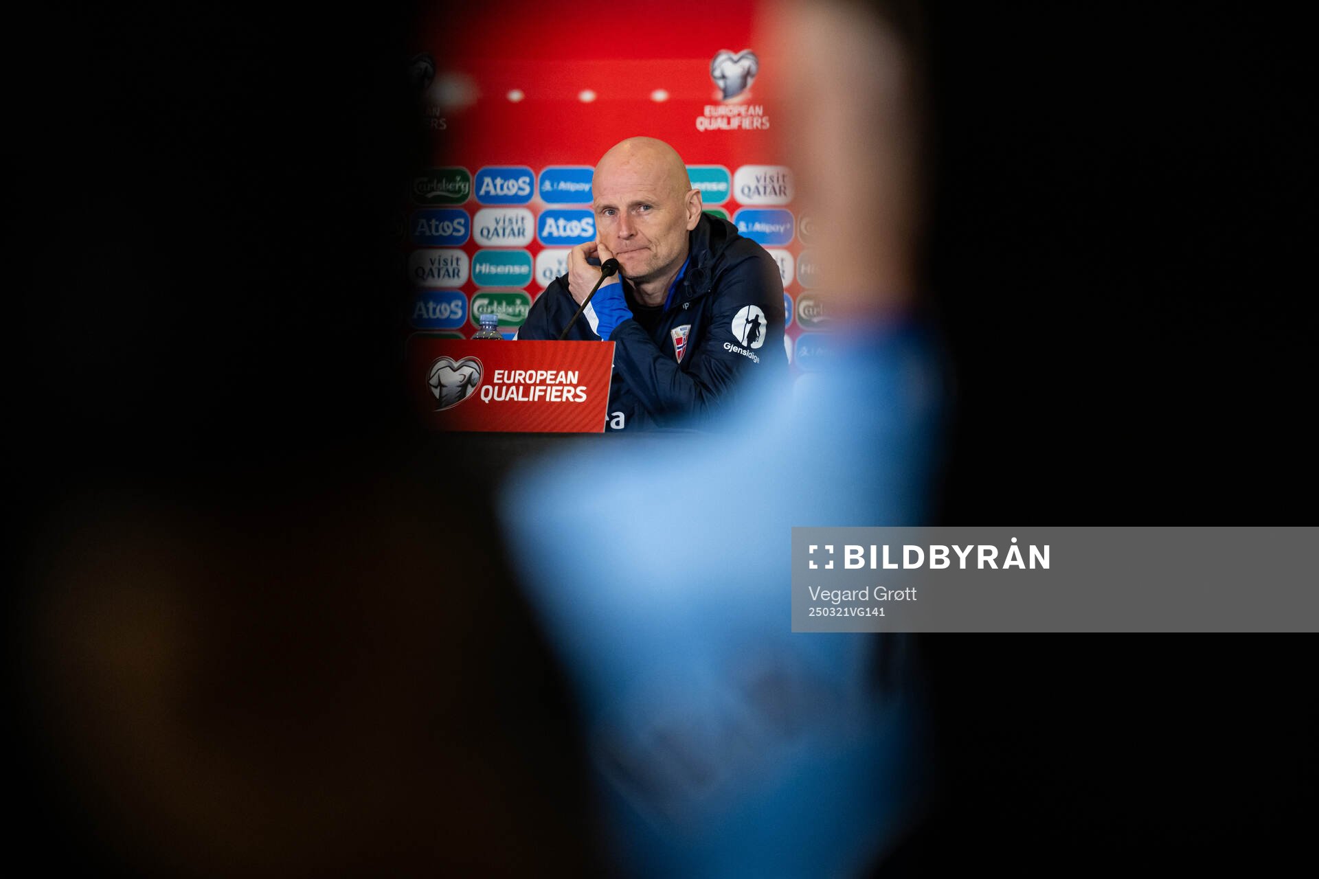 Ståle Solbakken, head coach of the Norwegian national