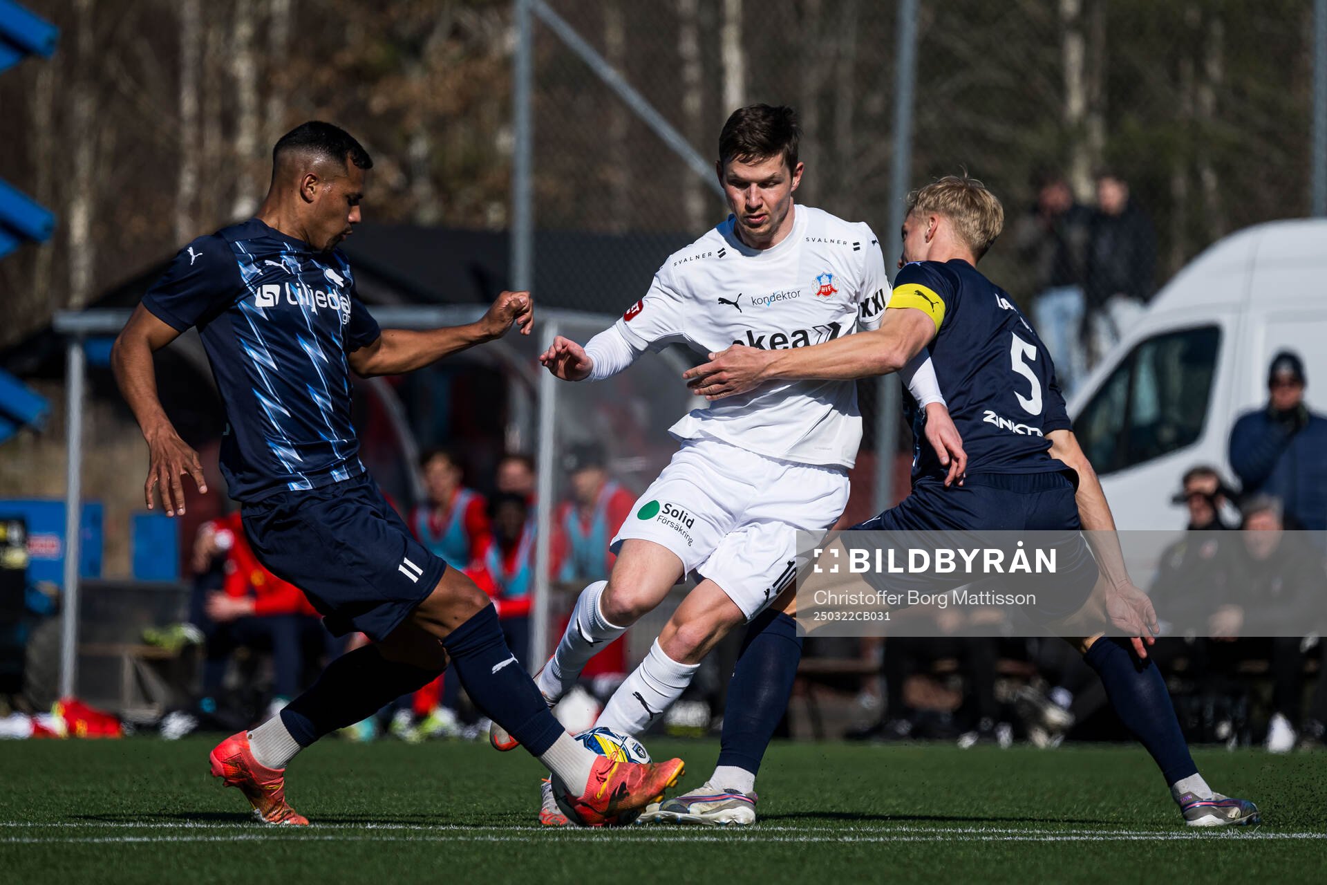 Värnamos Wenderson Oliveira do Nascimento och Helsingborgs