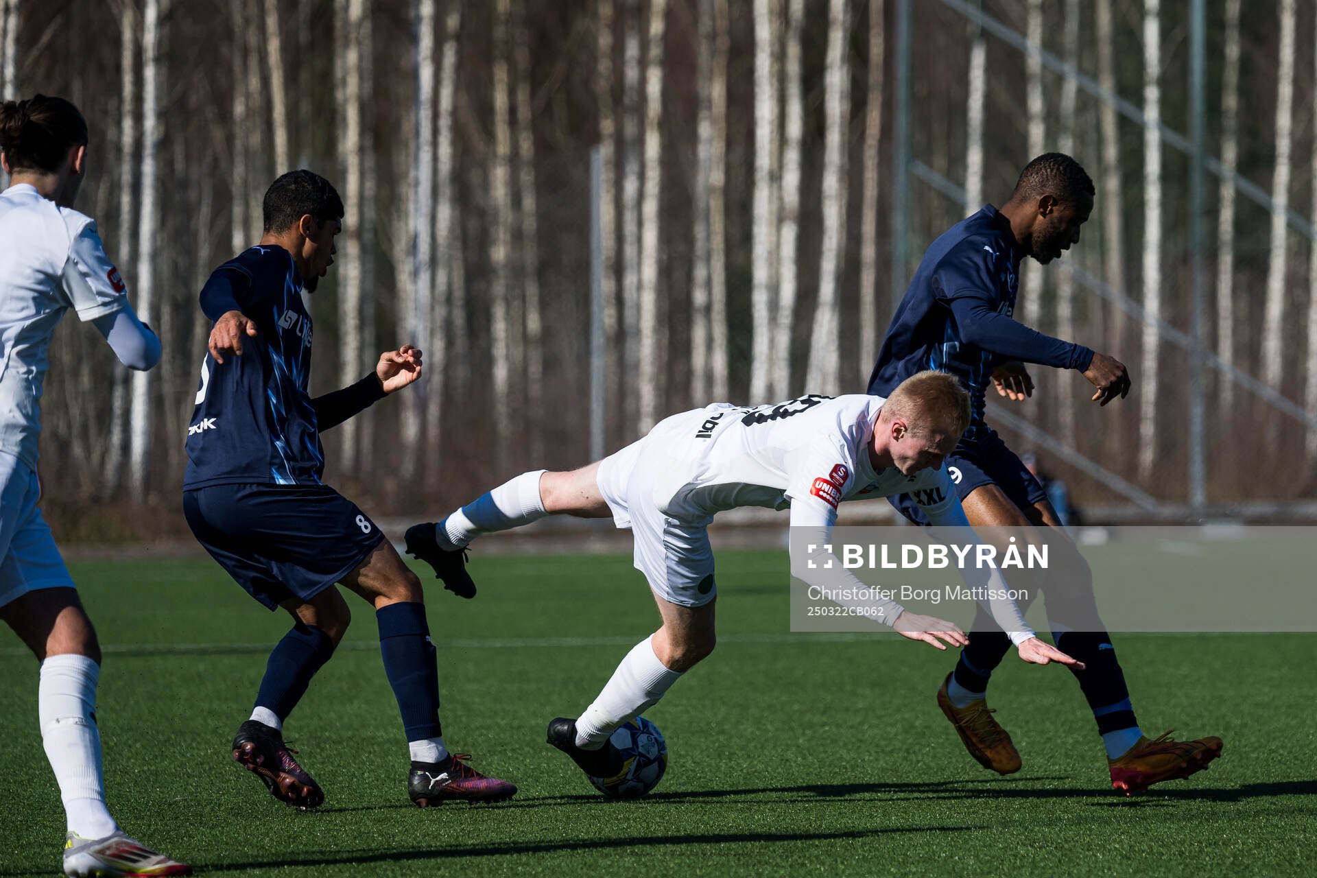 Värnamos Luke Le Roux och Helsingborgs Oscar Aga och