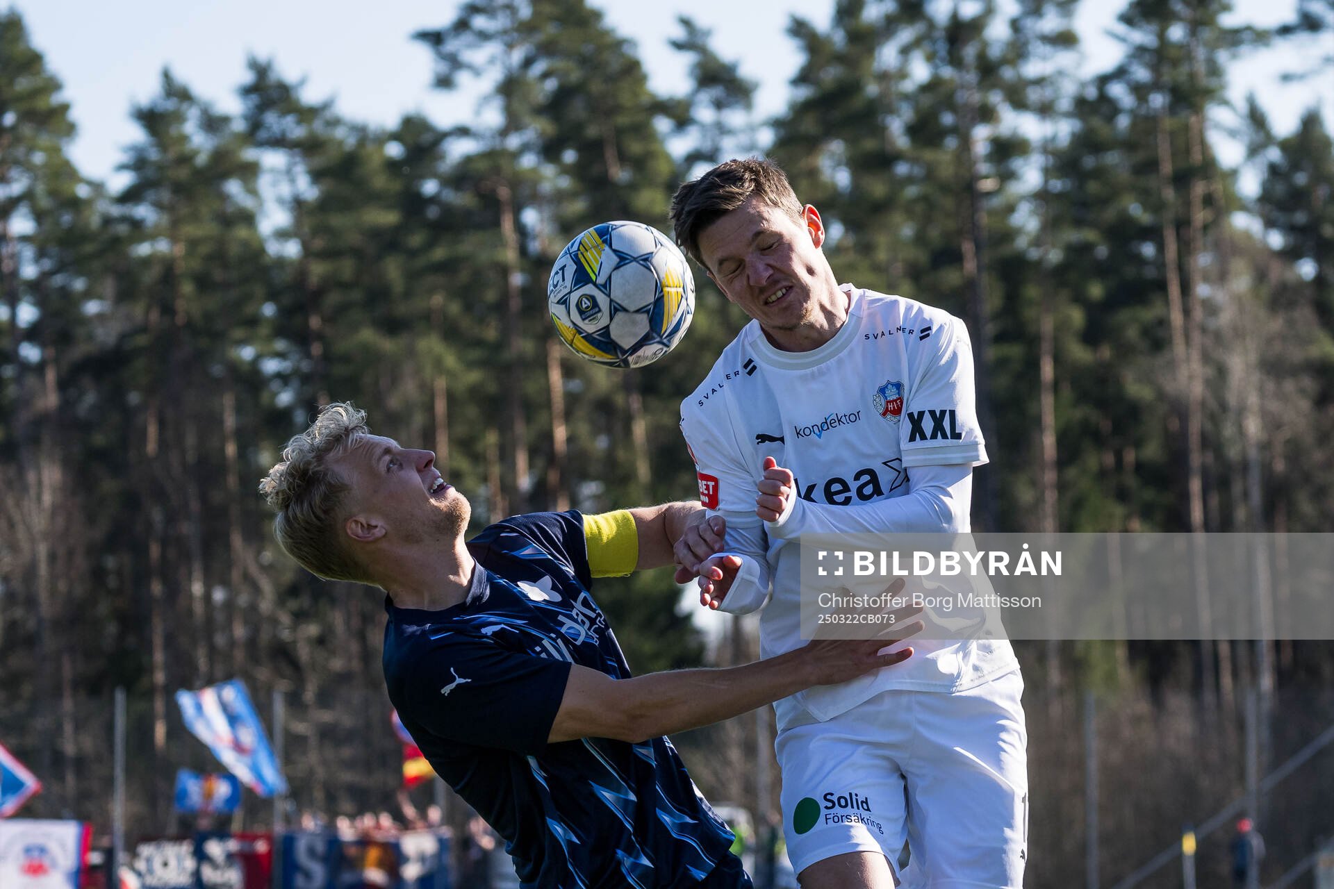 Värnamos Victor Larsson och Helsingborgs Max Svensson