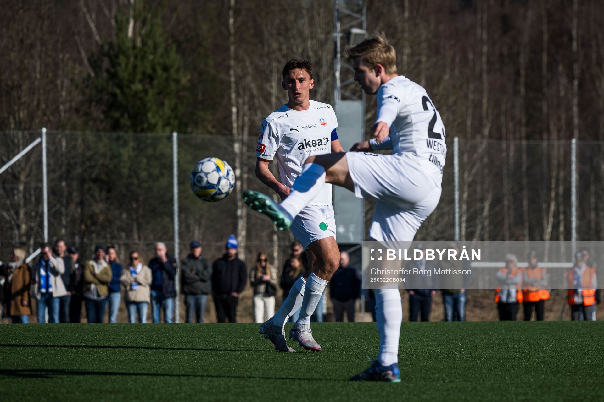 Helsingborgs Wilhelm Nilsson och William Westerlund