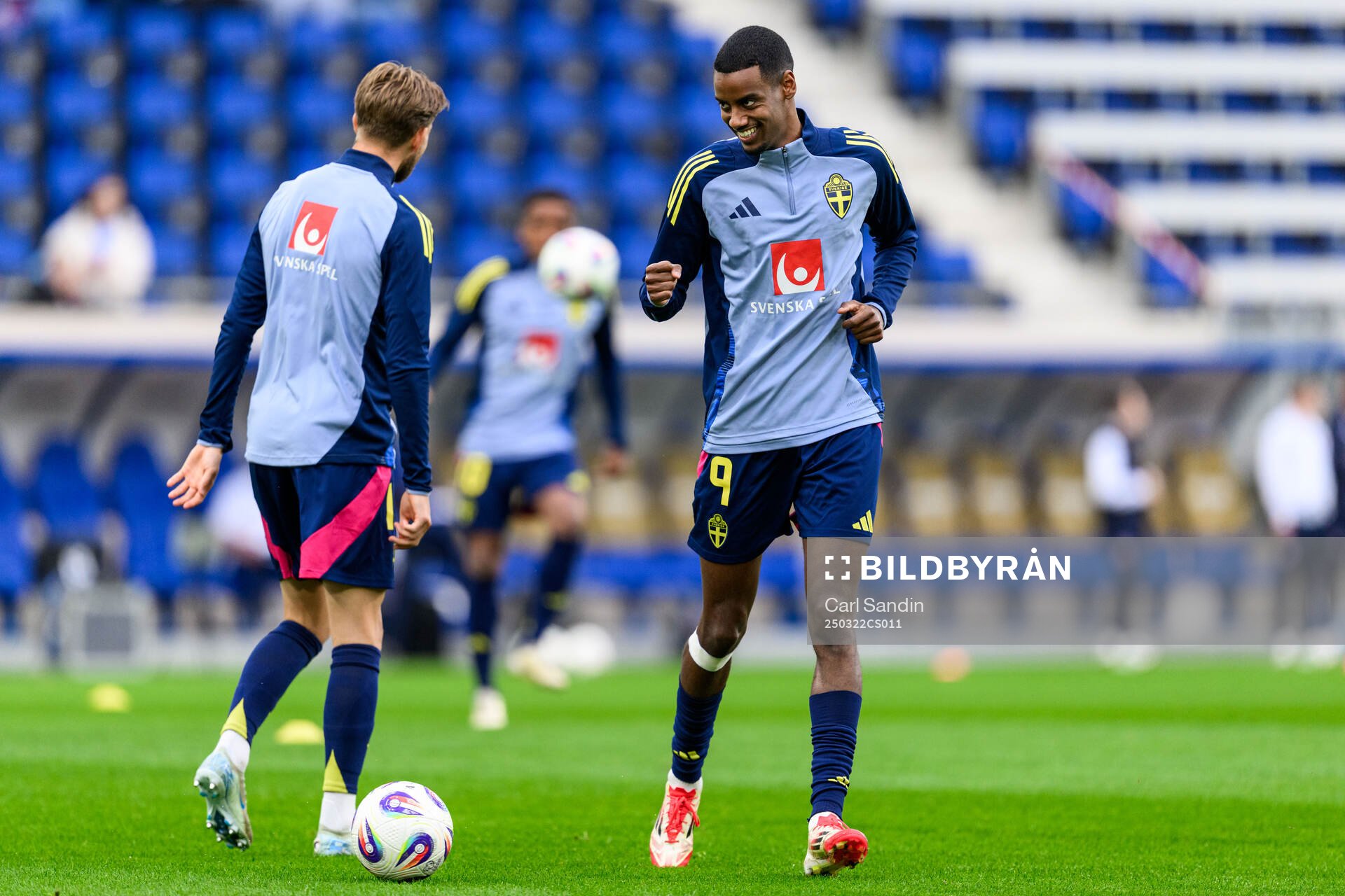 Alexander Isak of Sweden
