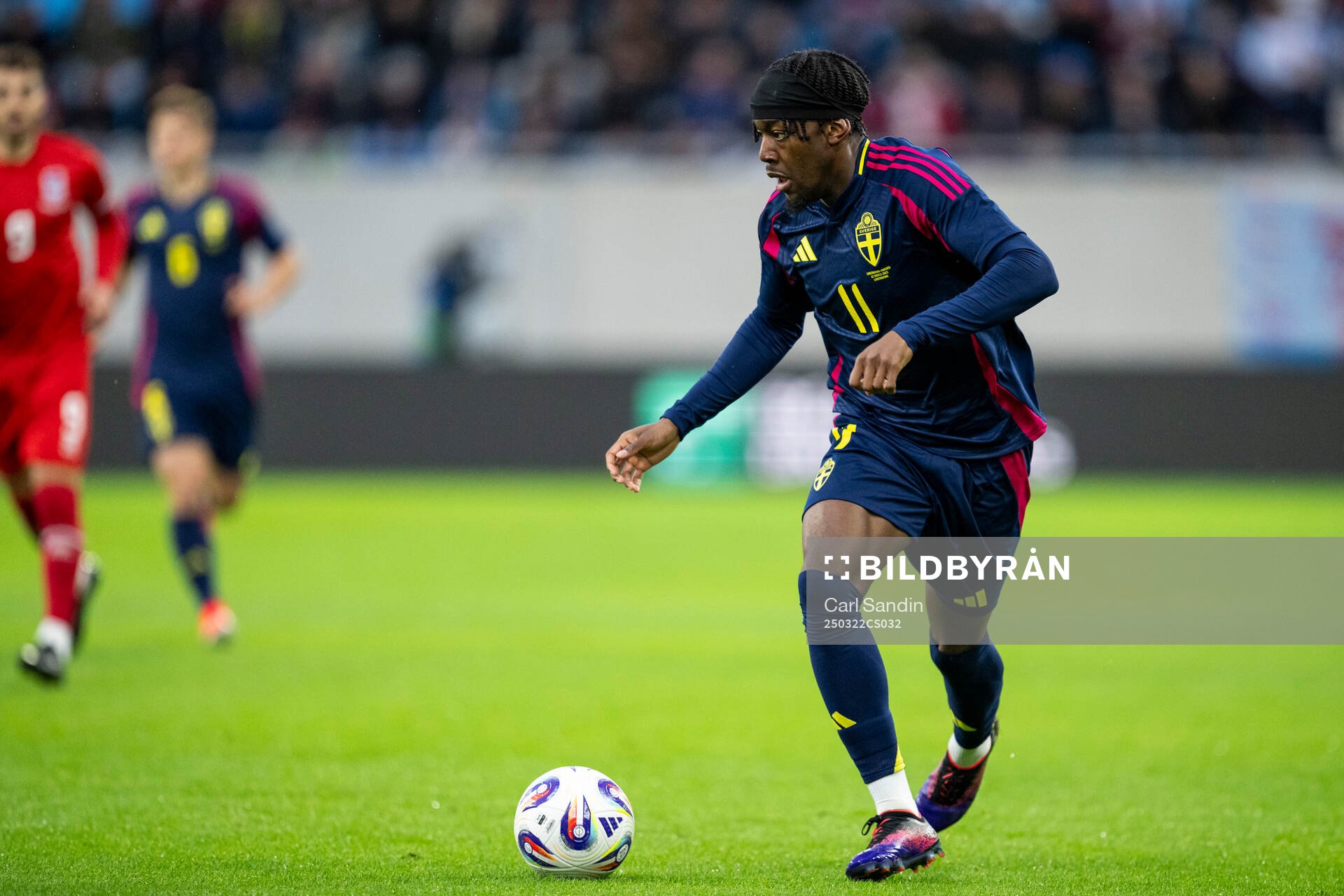 Anthony Elanga of Sweden
