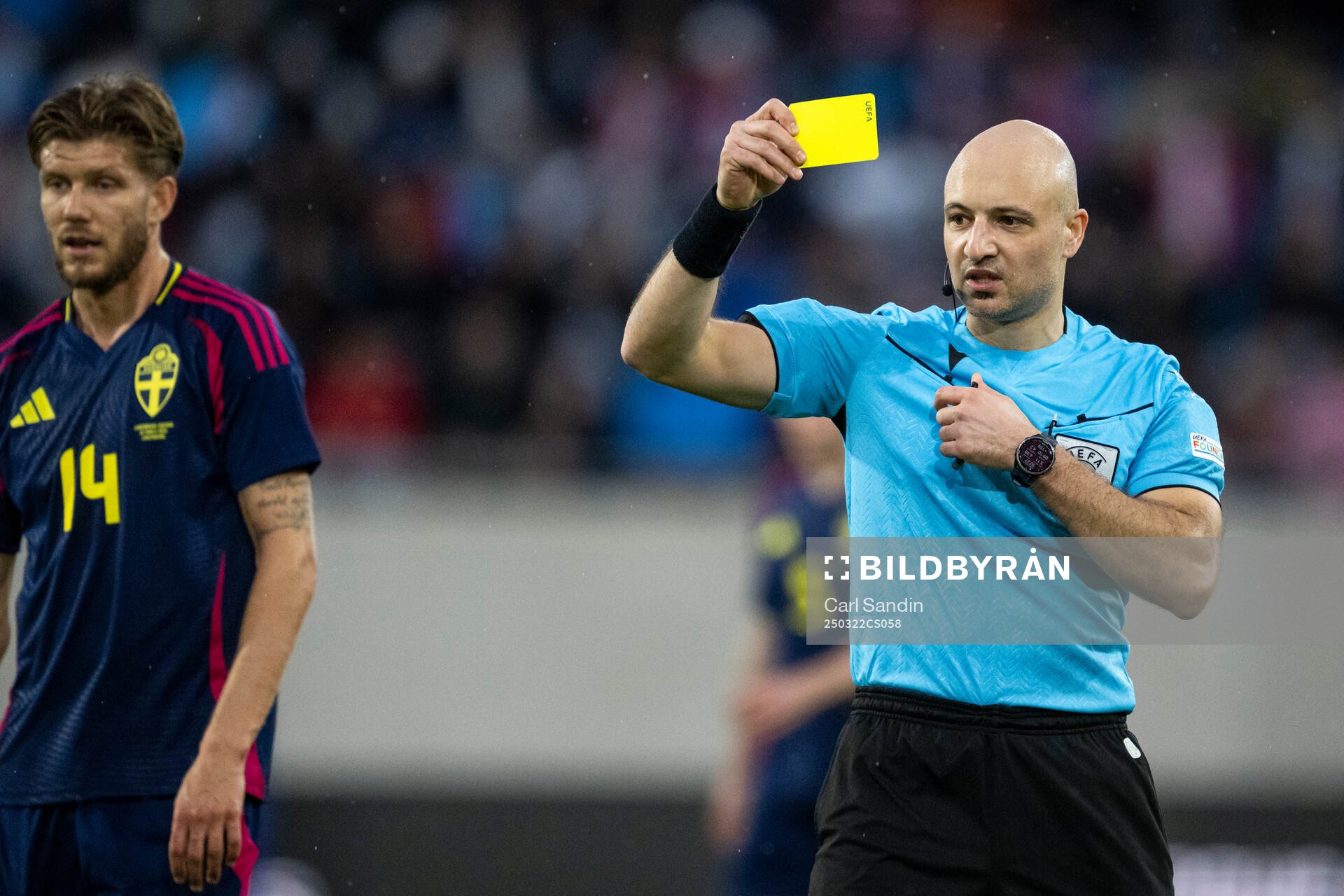 Referee Luca Cibelli
