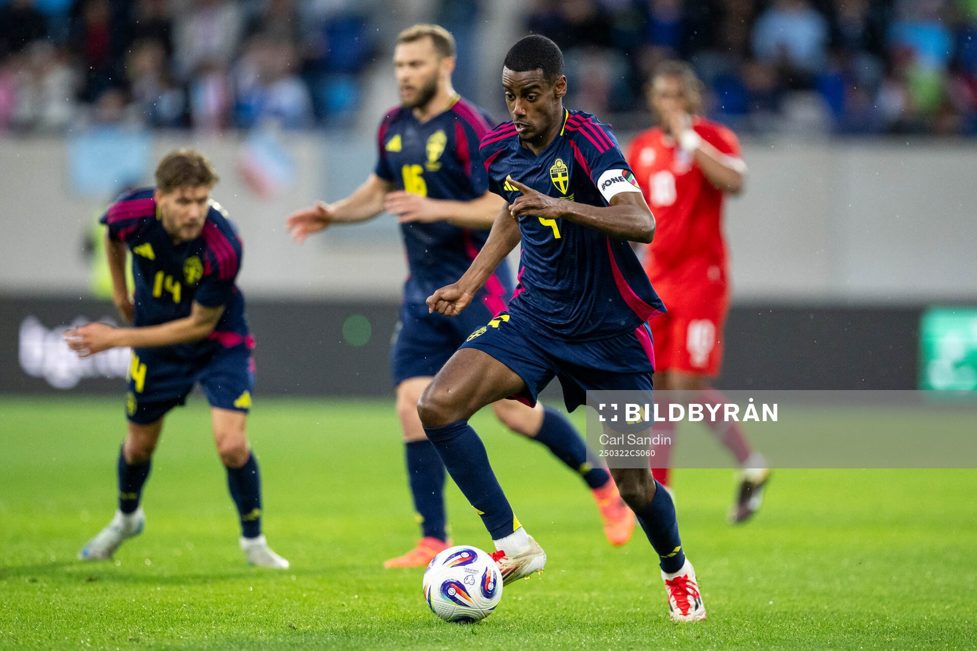 Alexander Isak of Sweden