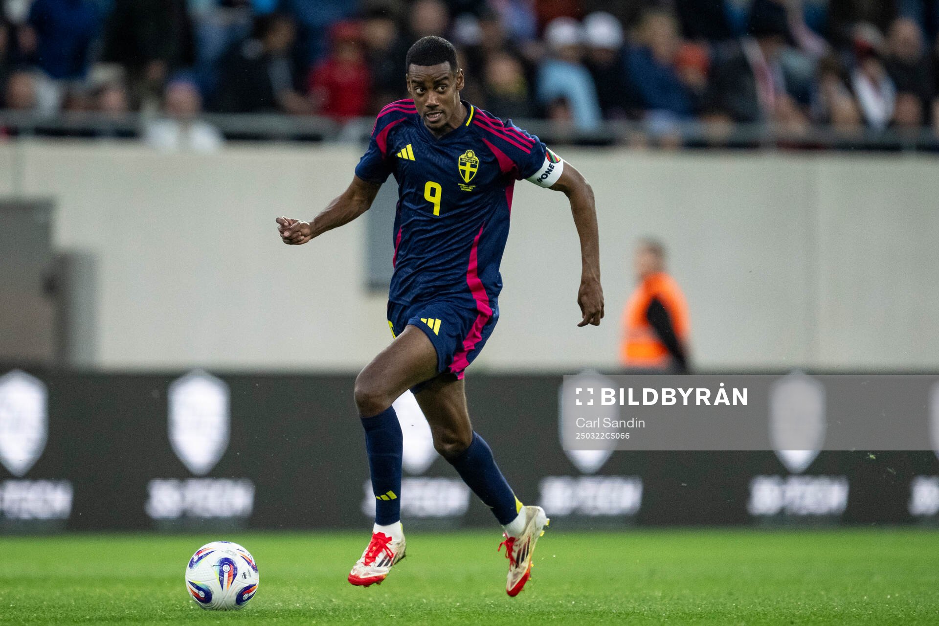 Alexander Isak of Sweden
