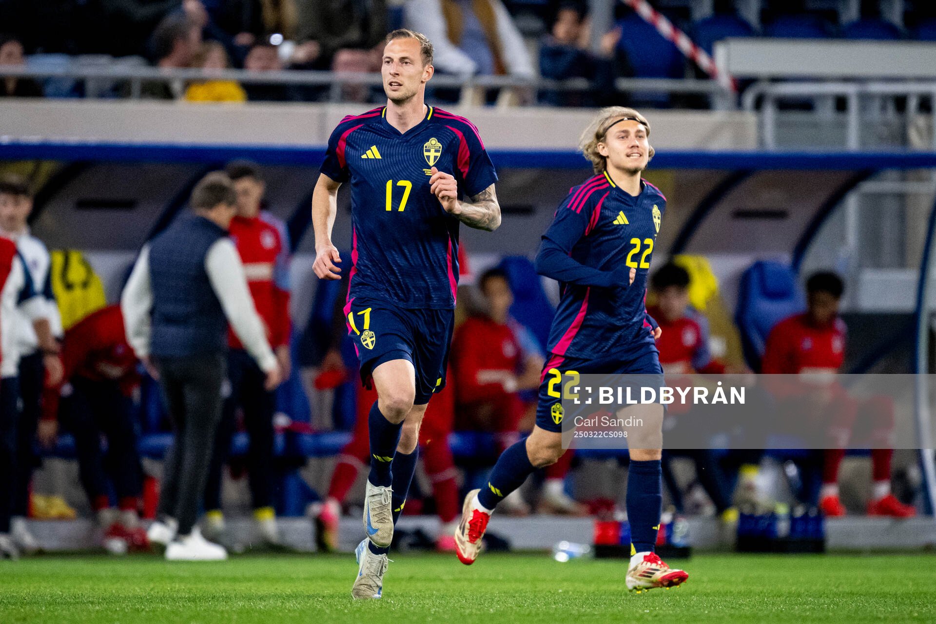Gustaf Nilsson and Sebastian Nanasi of Sweden