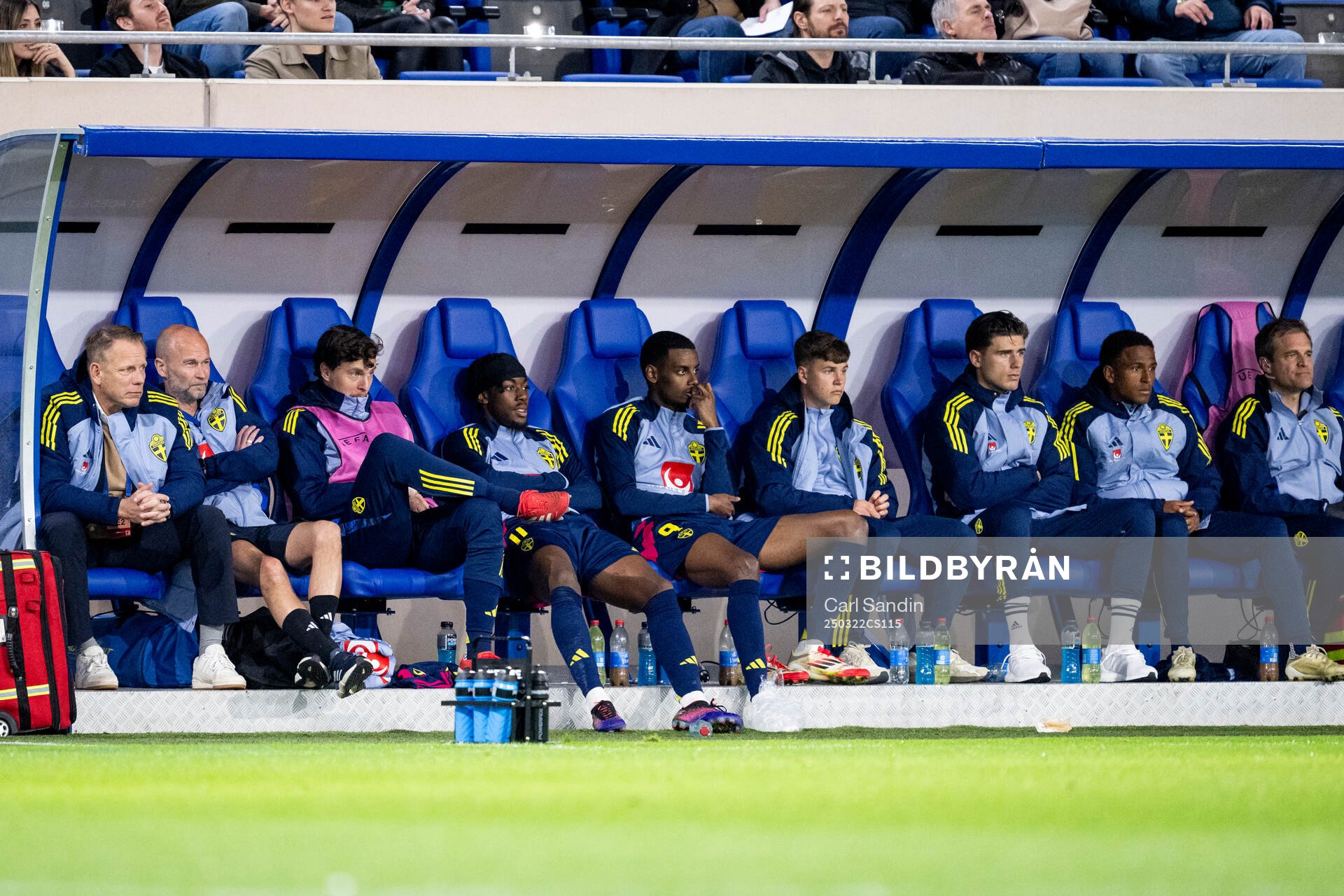 Victor Nilsson Lindelöf, Anthony Elanga, Alexander Isak,