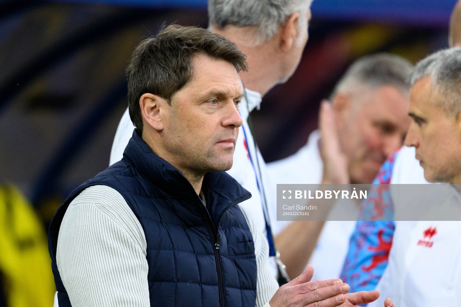 Head coach Luc Holtz of Luxembourg