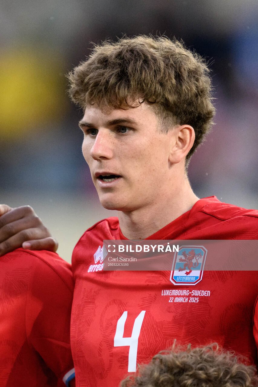 Florian Bohnert of Luxembourg at lineup