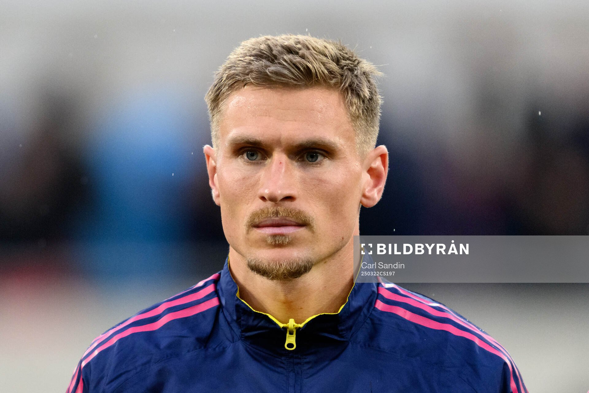 Carl Starfelt of Sweden at lineup