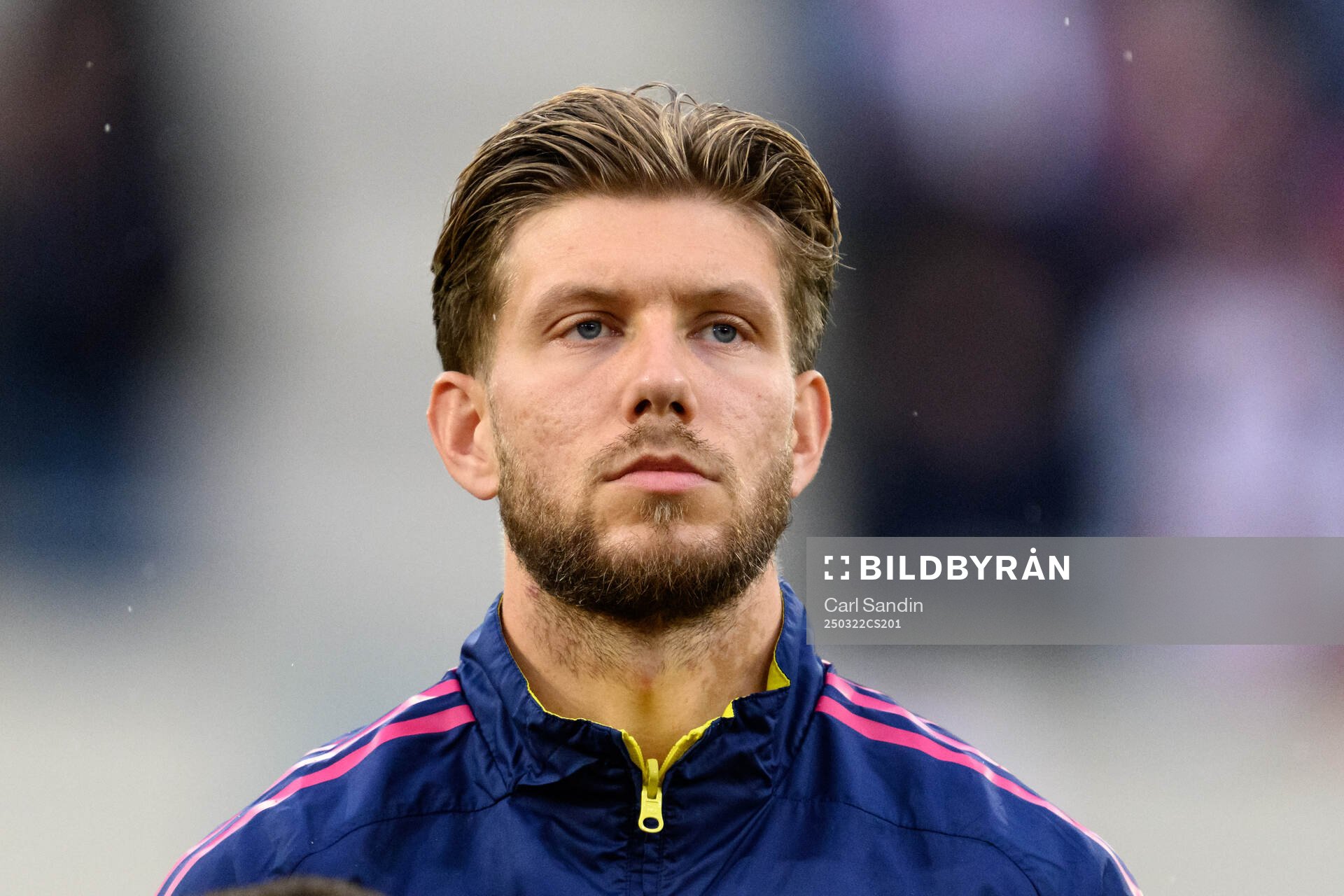 Anton Salétros of Sweden at lineup