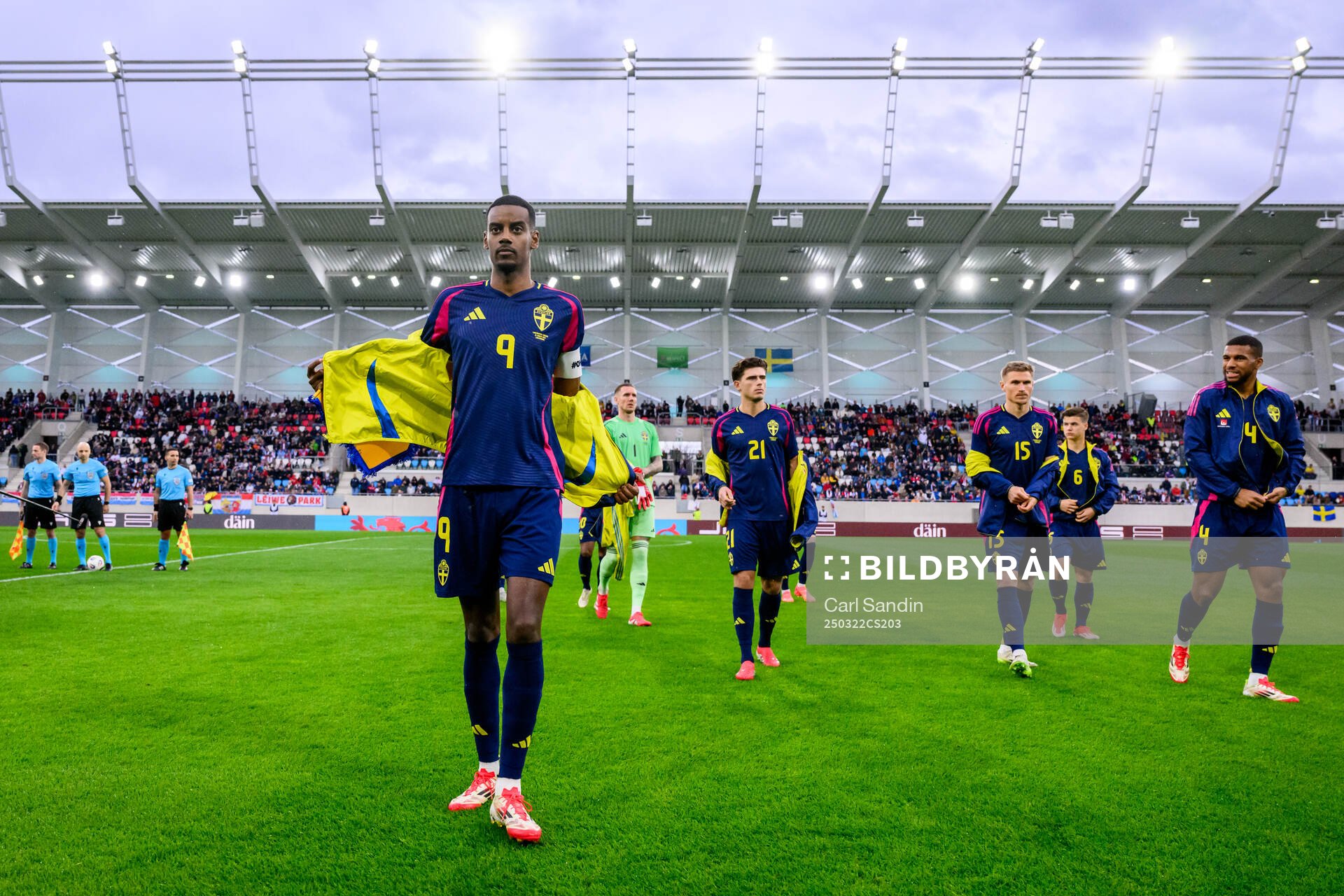 Alexander Isak of Sweden