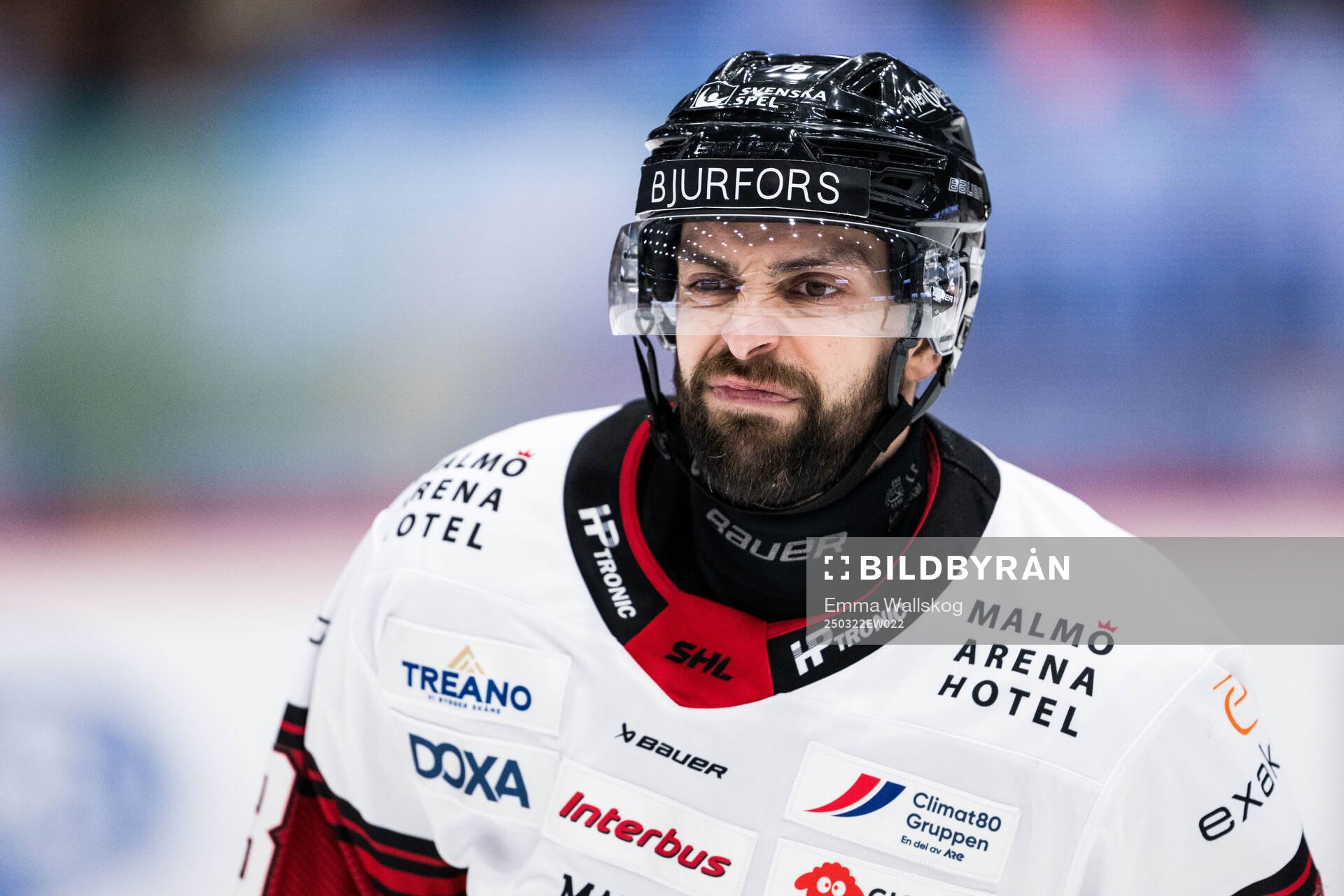 Malmö Redhawks Robin Hanzl jublar
