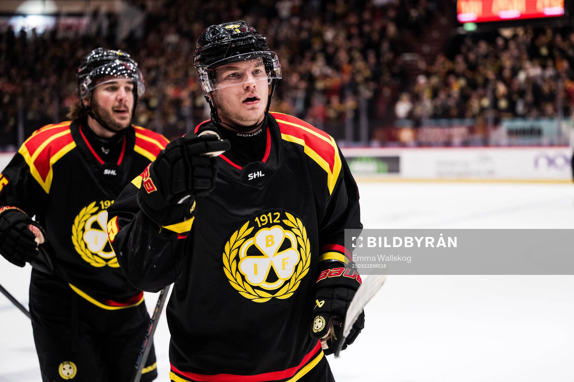 Brynäs Charles-Édouard D'astous och Victor Söderström