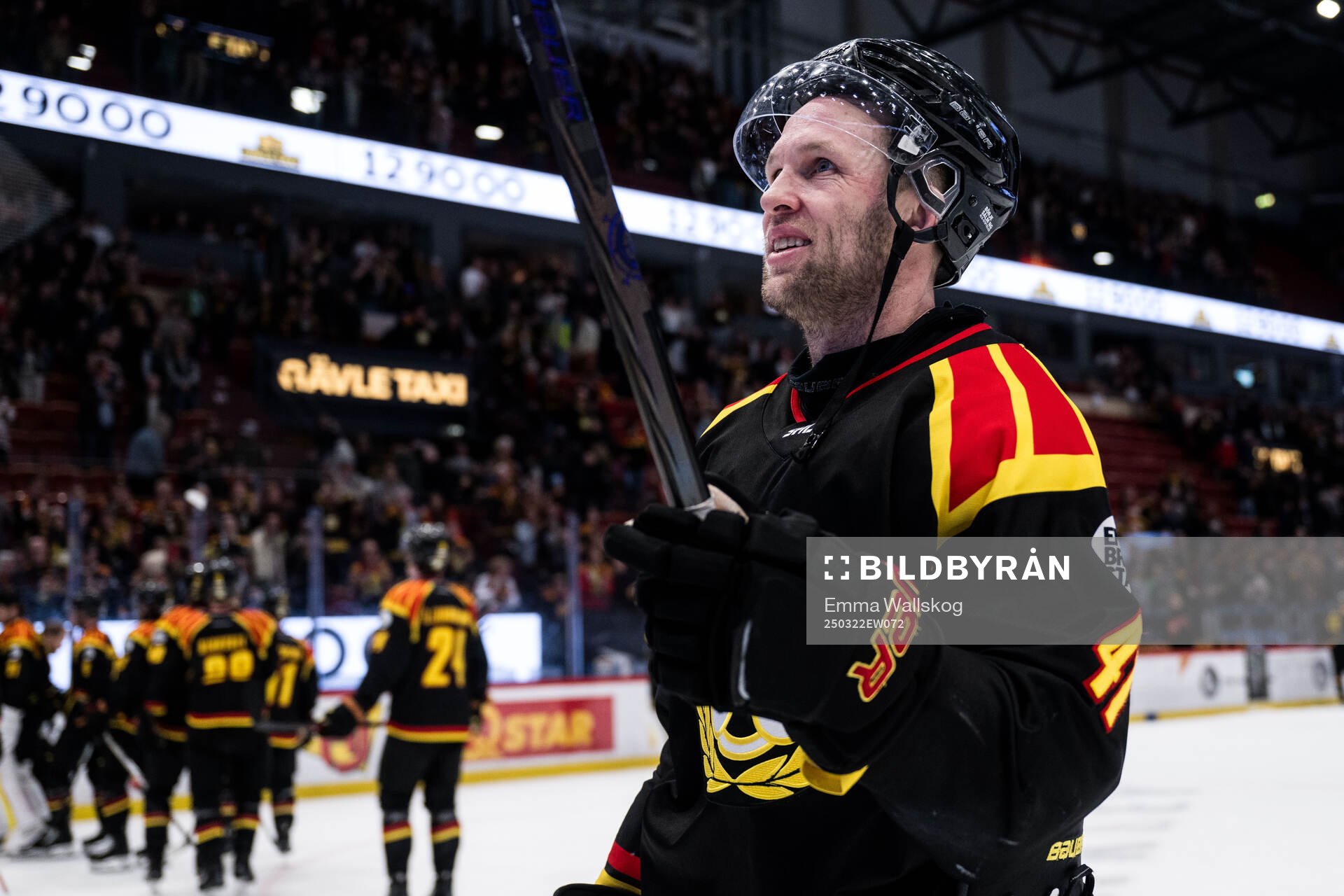 Brynäs Greg Scott jublar