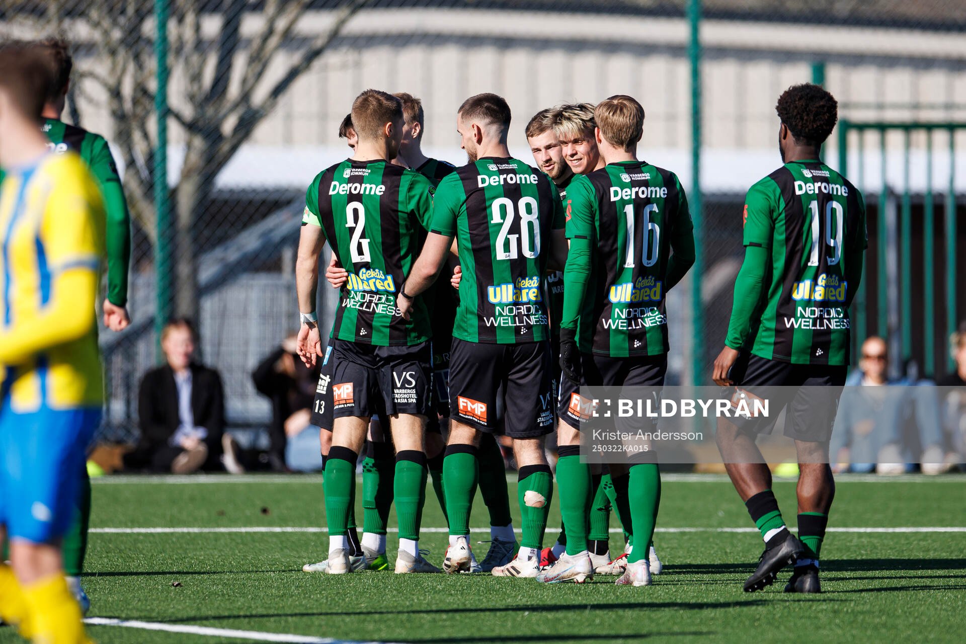 Varbergs spelare jublar