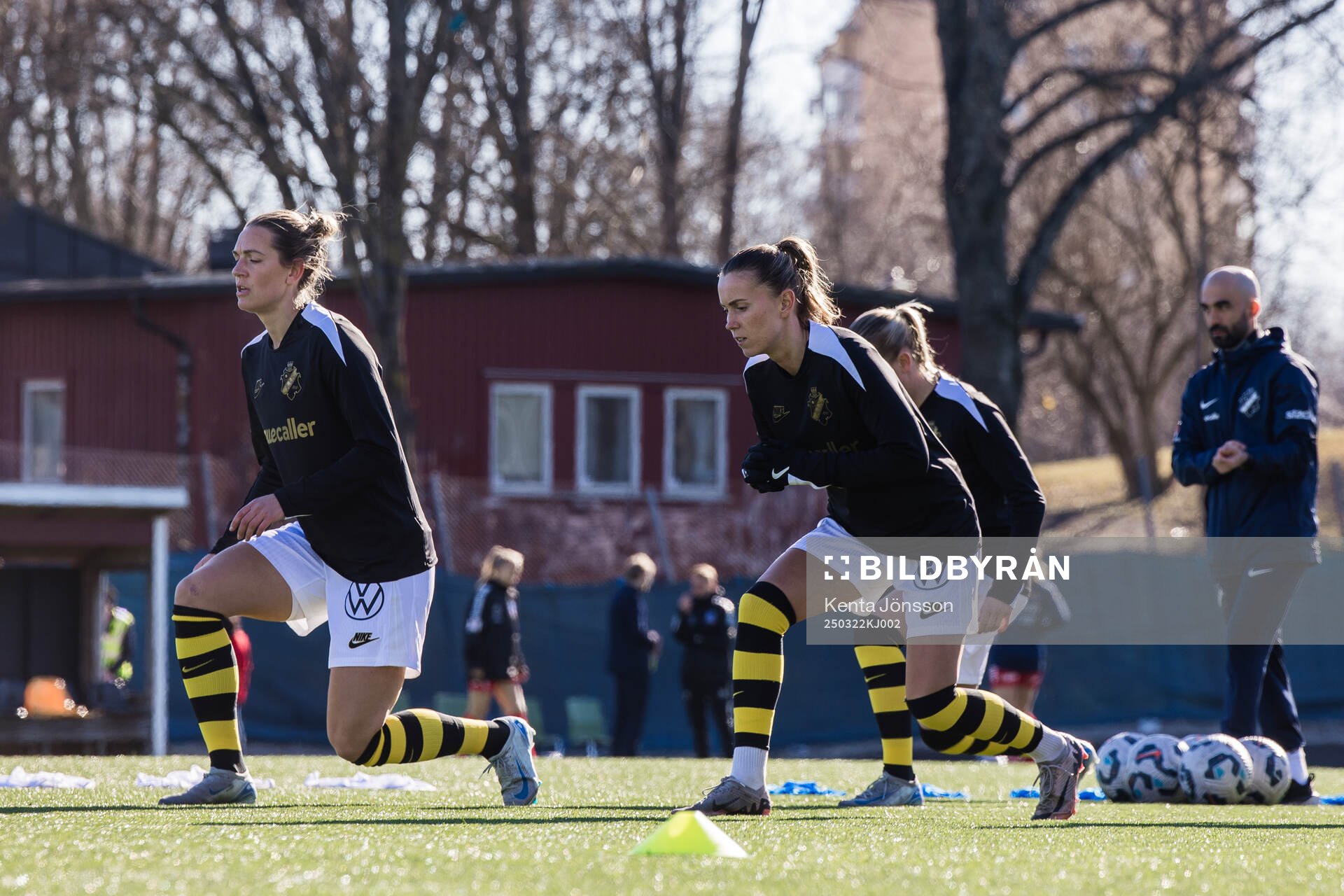 AIKs Jennie Nordin och Adelisa Grabus
