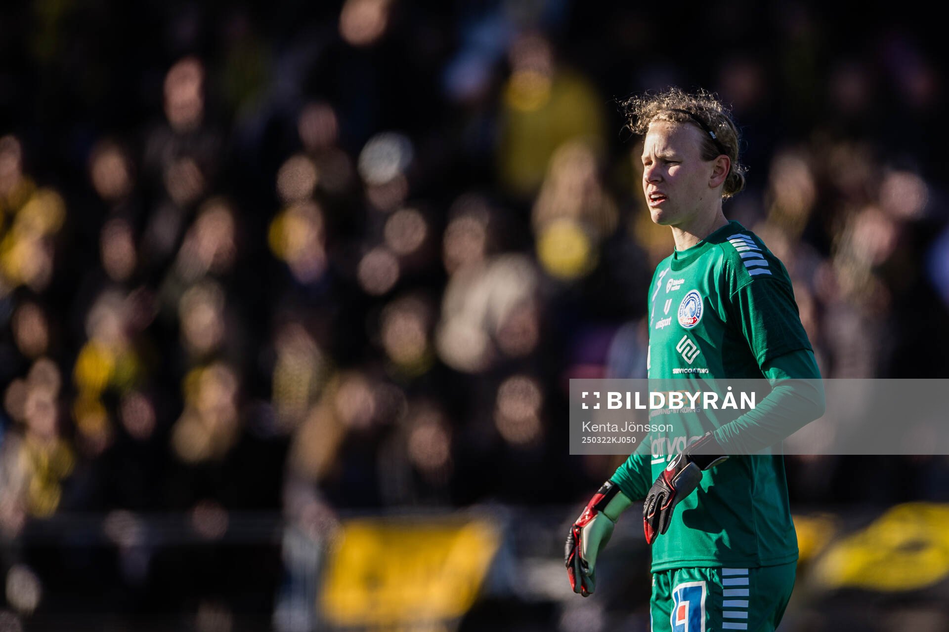 Linköpings målvakt Cajsa Andersson
