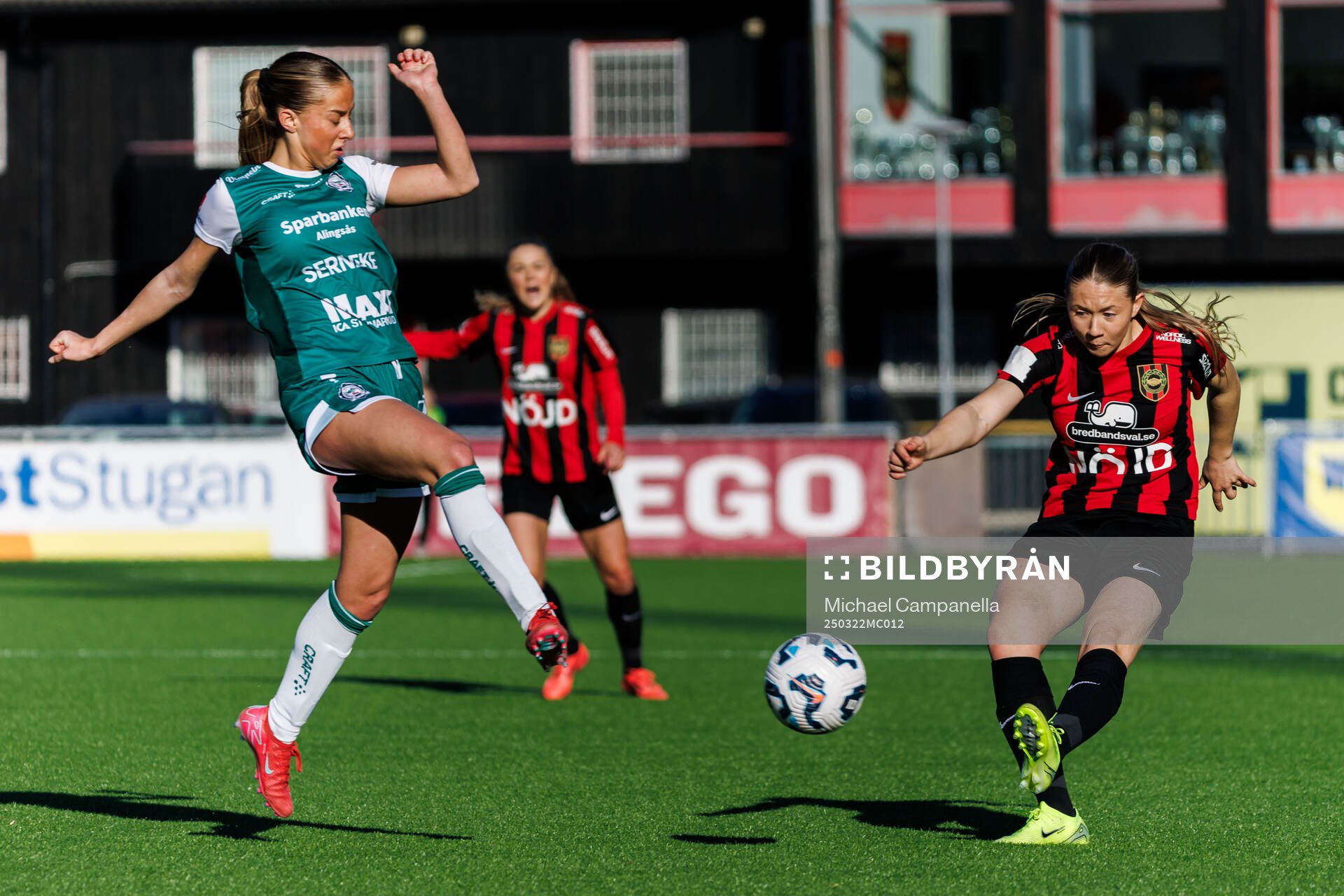 Alingsås Isabella Svanström och Brommapojkarnas Paula