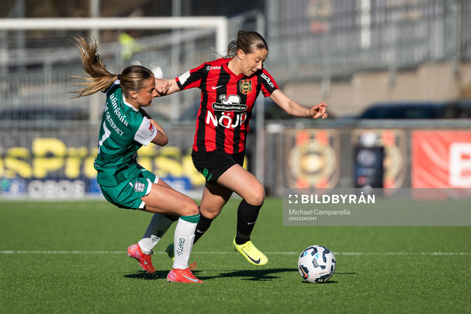 Alingsås Isabella Svanström och Brommapojkarnas Paula