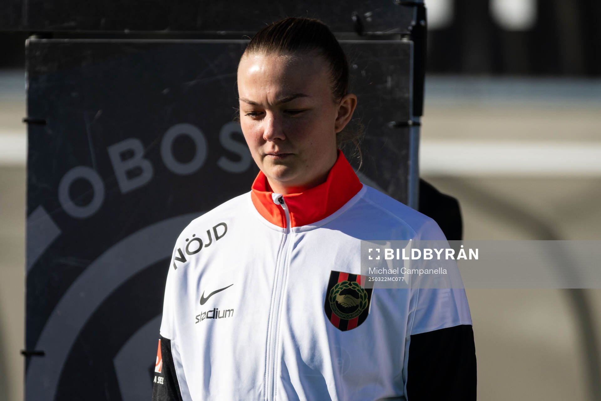 Brommapojkarnas målvakt Clara Ekstrand