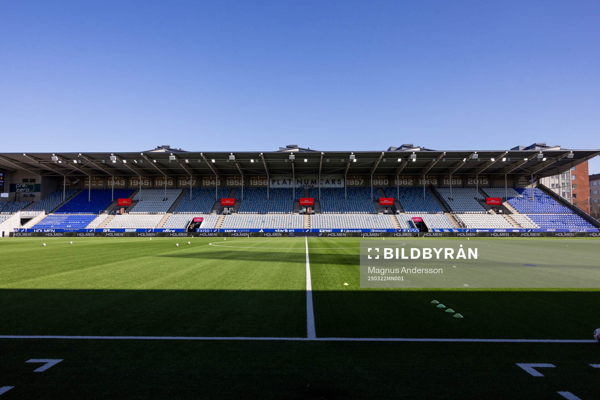 Interiör vy av Platinum Cars Arena