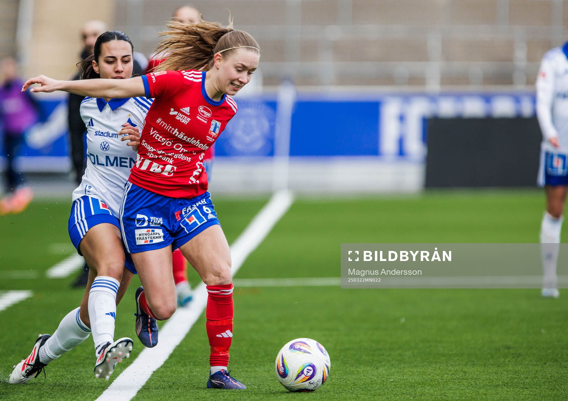 IFK Norrköpings Vesna Milivojevic och Vittsjös Amanda