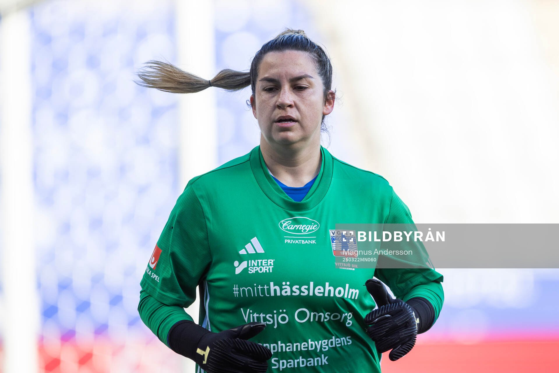 Vittsjös målvakt Savannah Madden