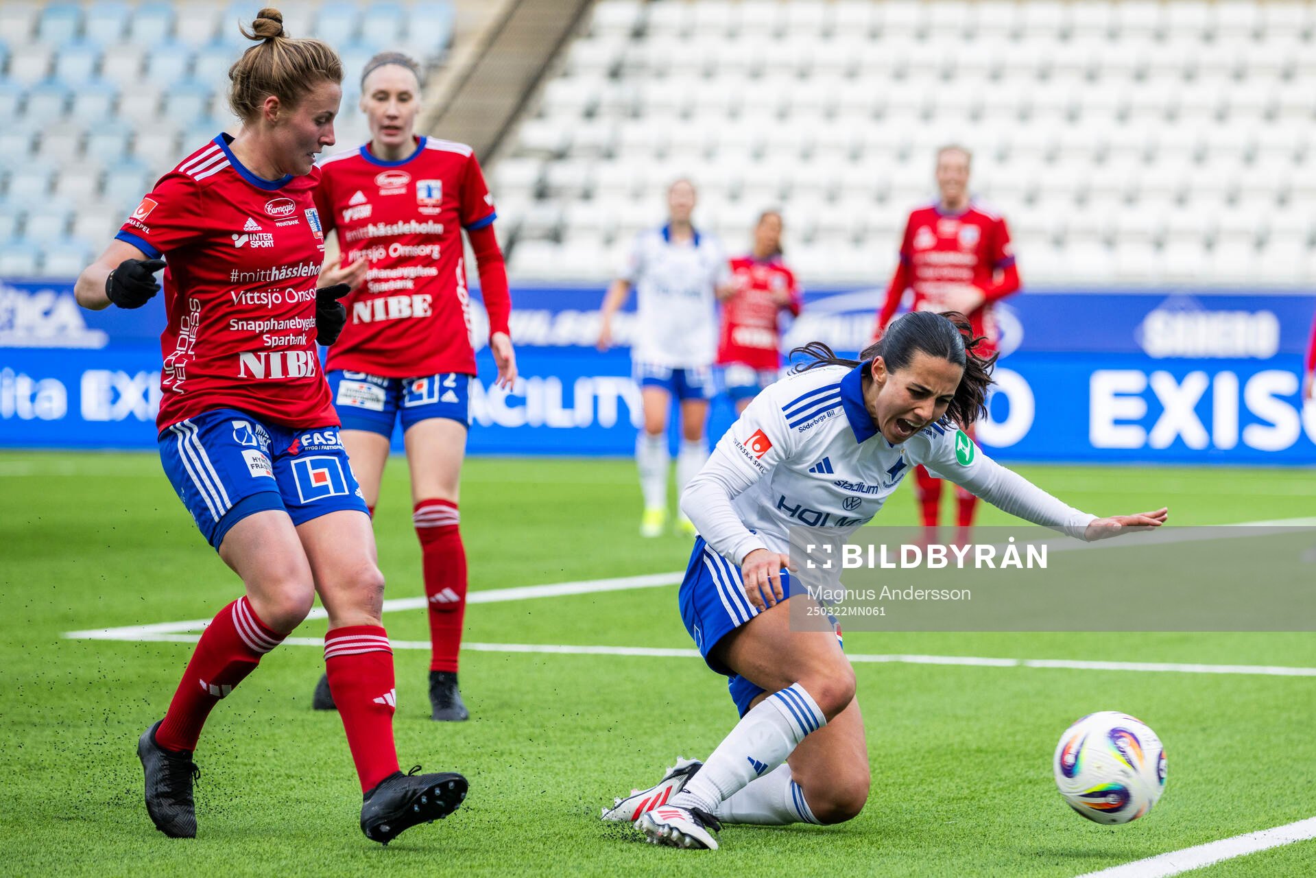 Vittsjös Sofie Rewucha och Vesna Milivojevic